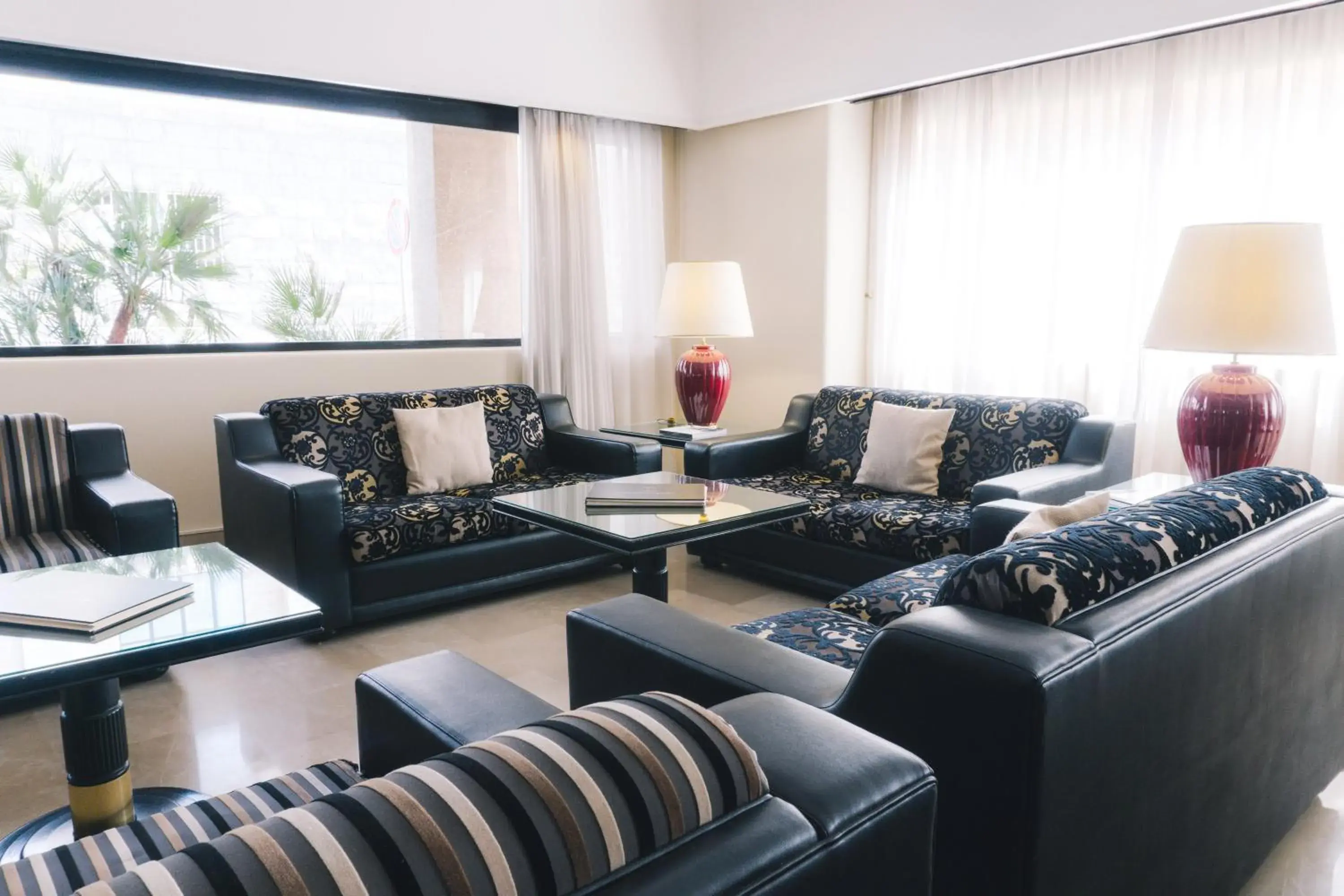 Lobby or reception in Grand Hotel Excelsior Lobby or reception in Grand Hotel Excelsior