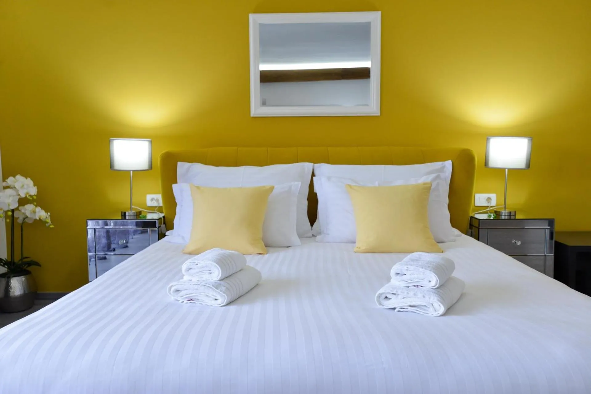 Bed in PIAZZA ROOMS Zadar