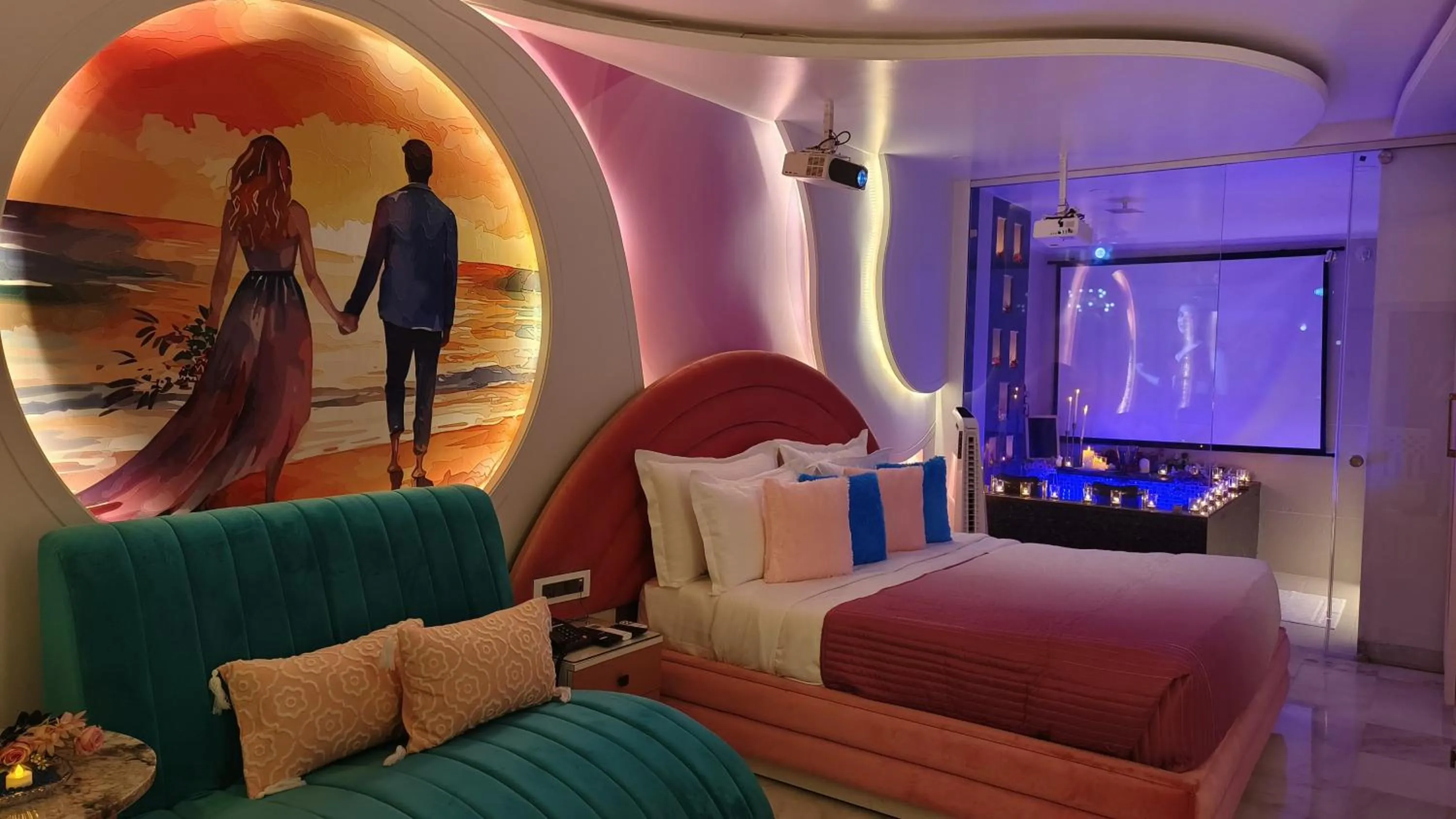 Bedroom, Bed in Sarang Palace - A Luxury Boutique Hotel