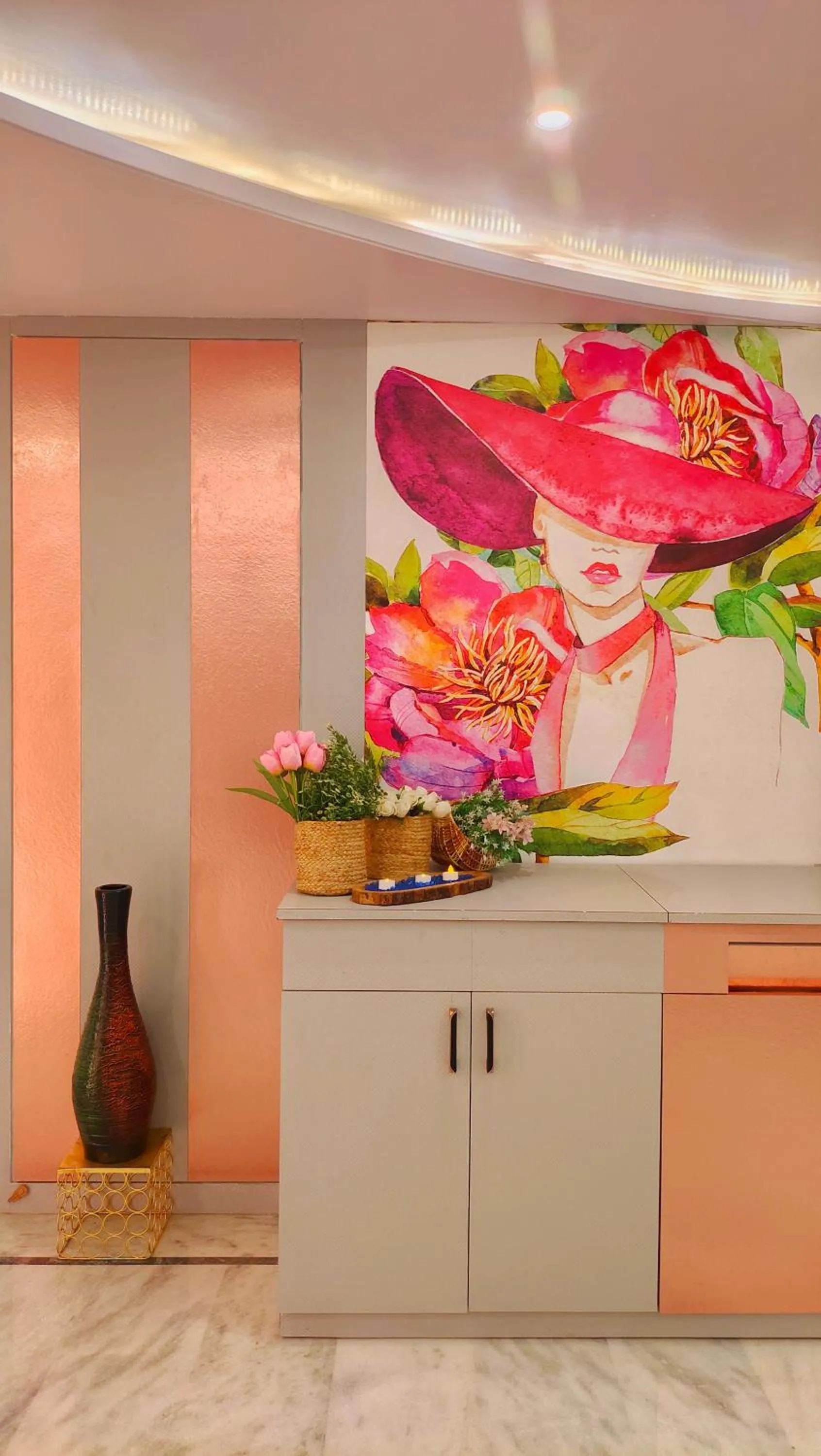 Decorative detail in Sarang Palace - A Luxury Boutique Hotel