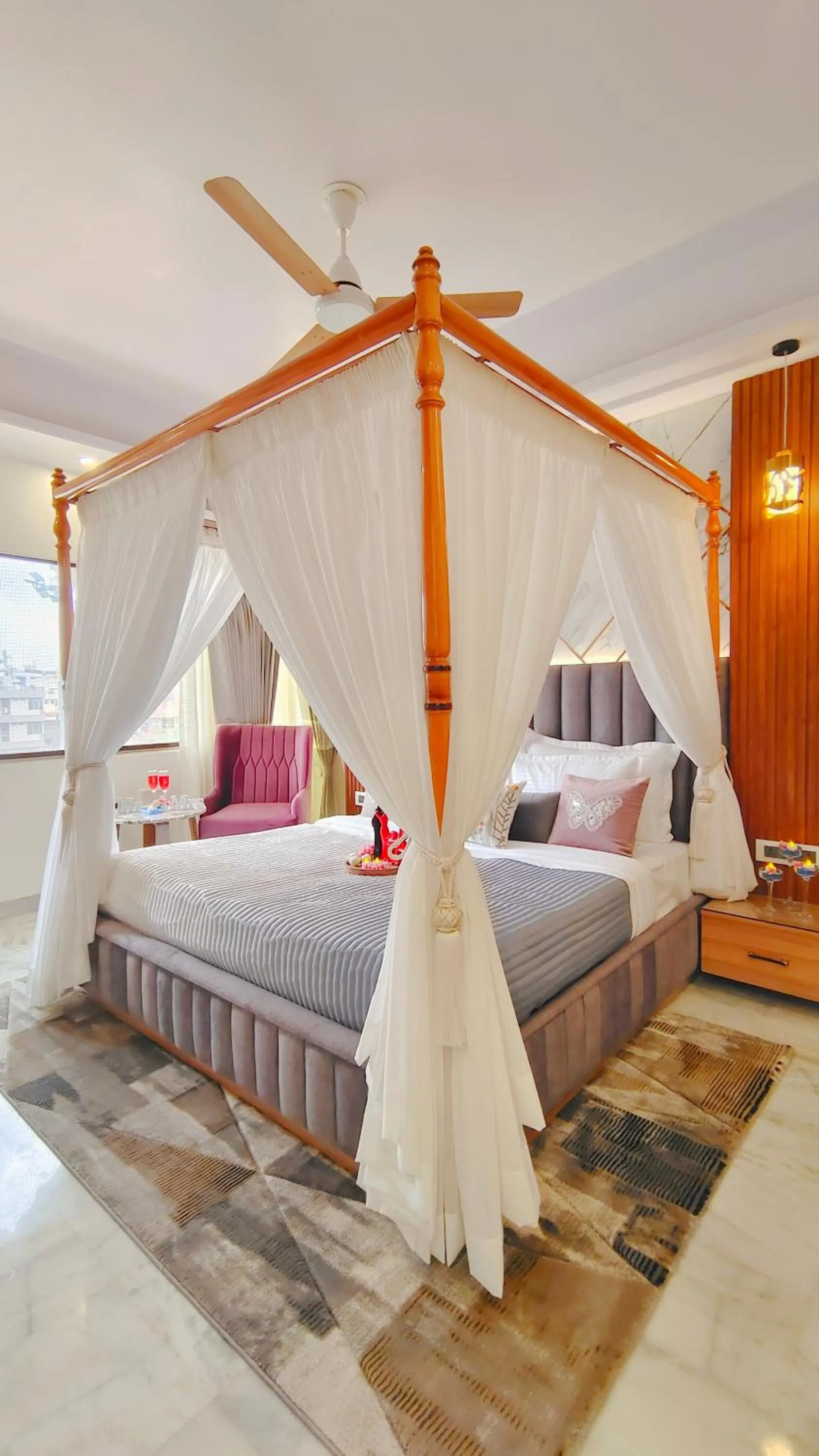 Bedroom, Bed in Sarang Palace - A Luxury Boutique Hotel