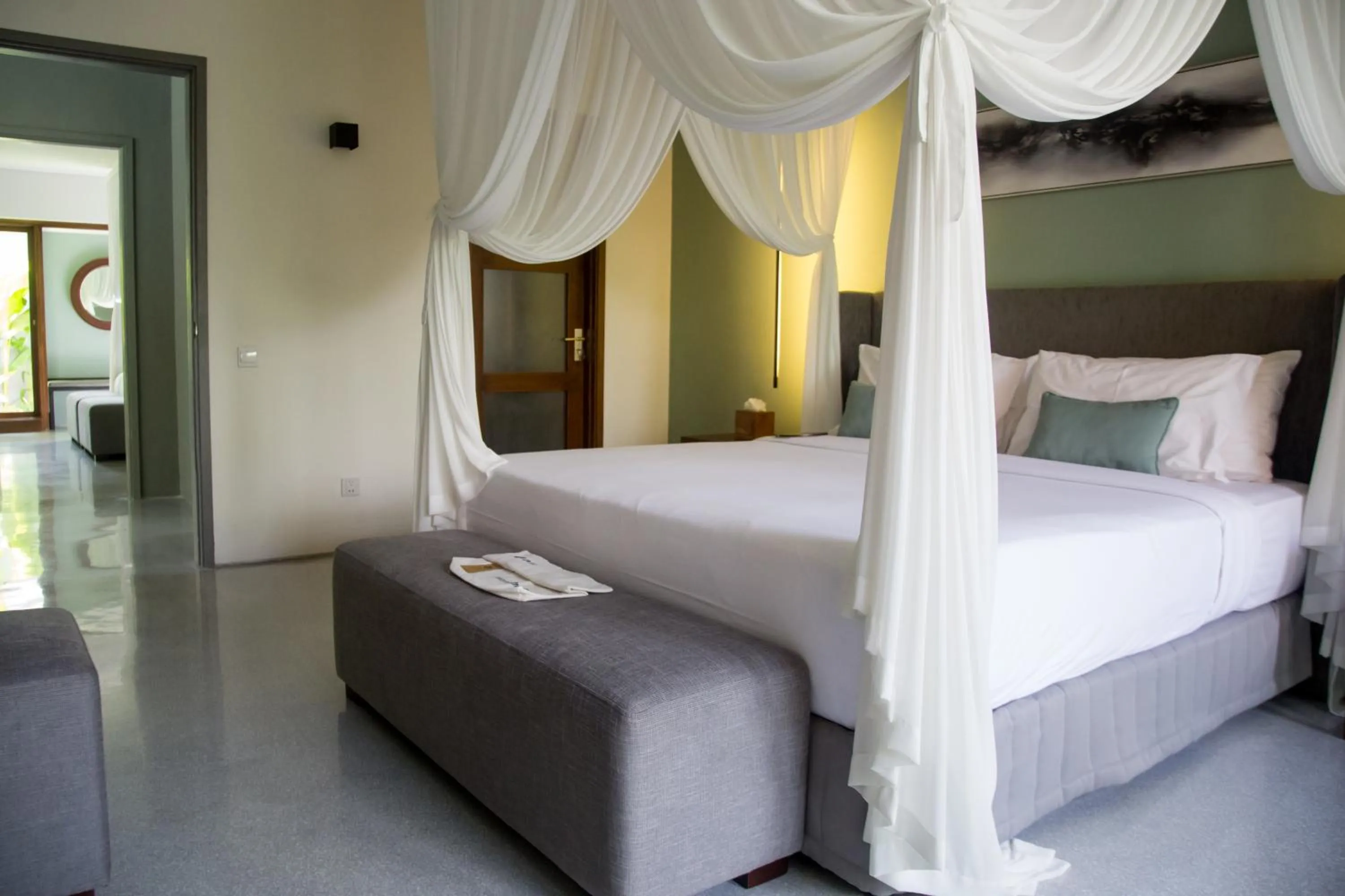 Bed in The Amala Boutique Retreat