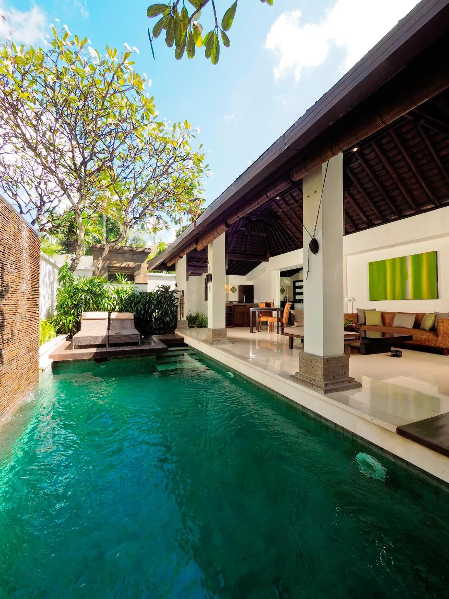 Swimming pool in The Amala Boutique Retreat