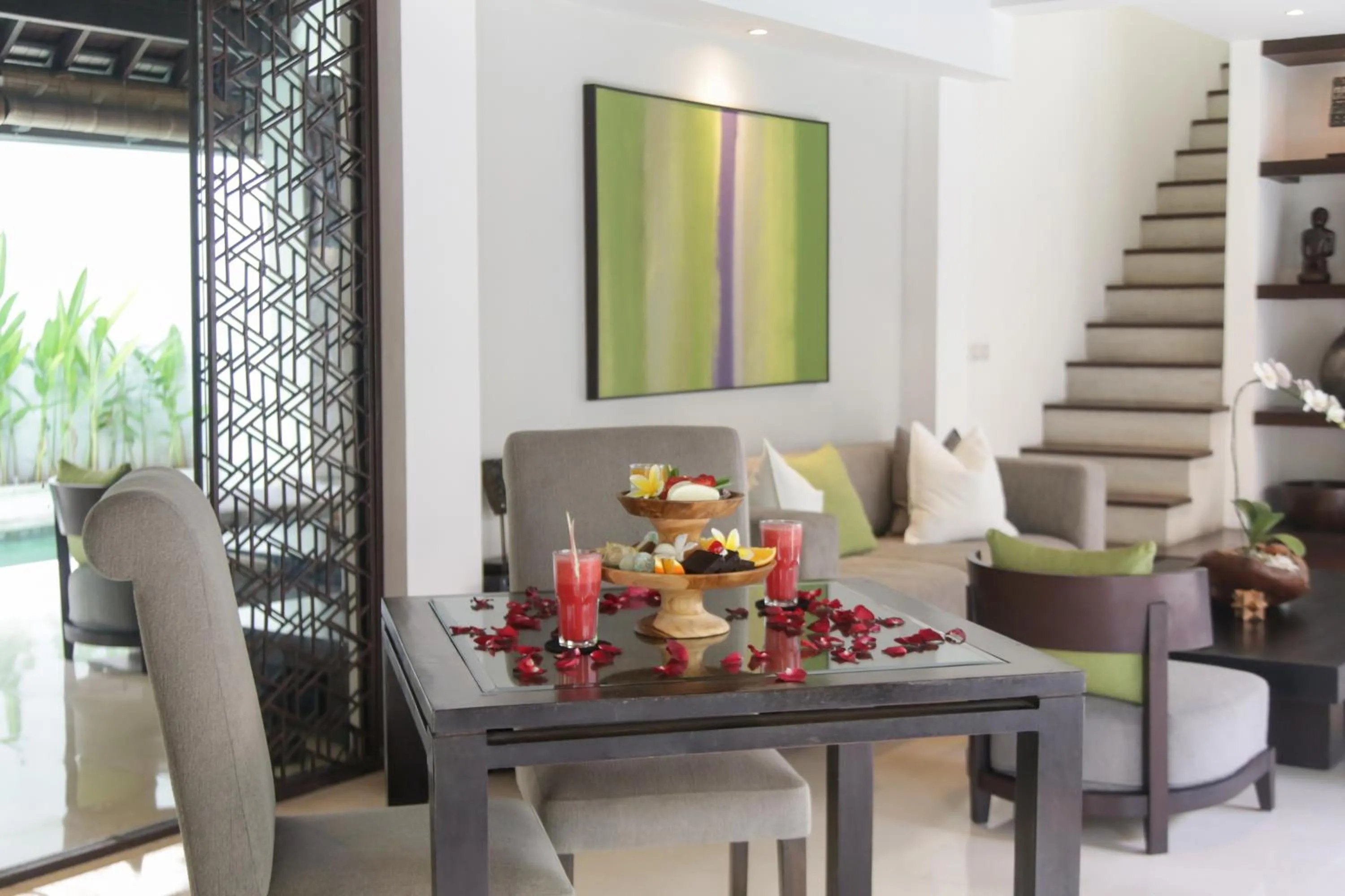 Dining area in The Amala Boutique Retreat