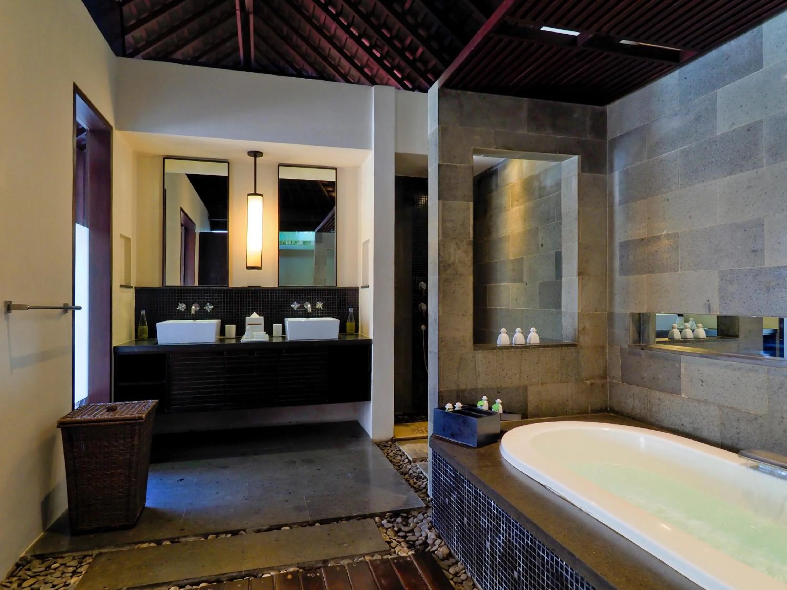 Bathroom in The Amala Boutique Retreat
