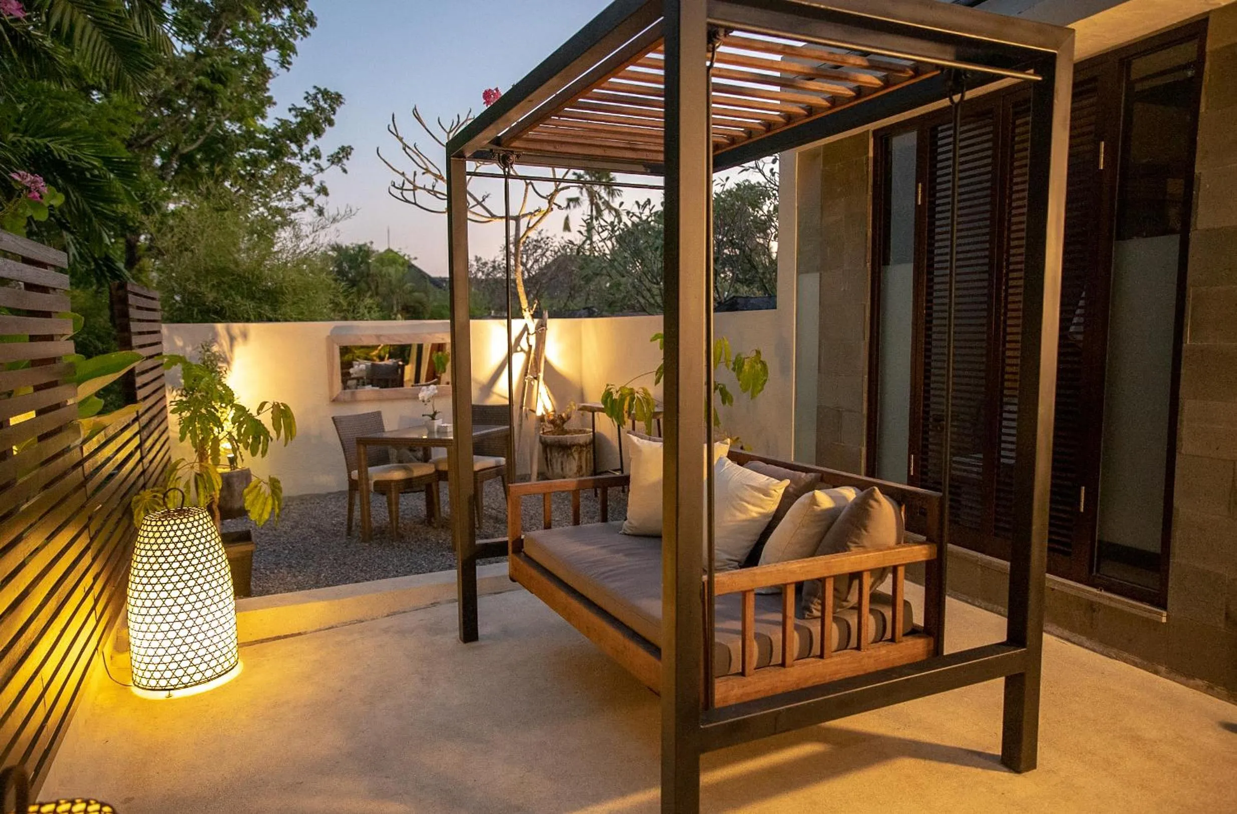 Patio in The Amala Boutique Retreat