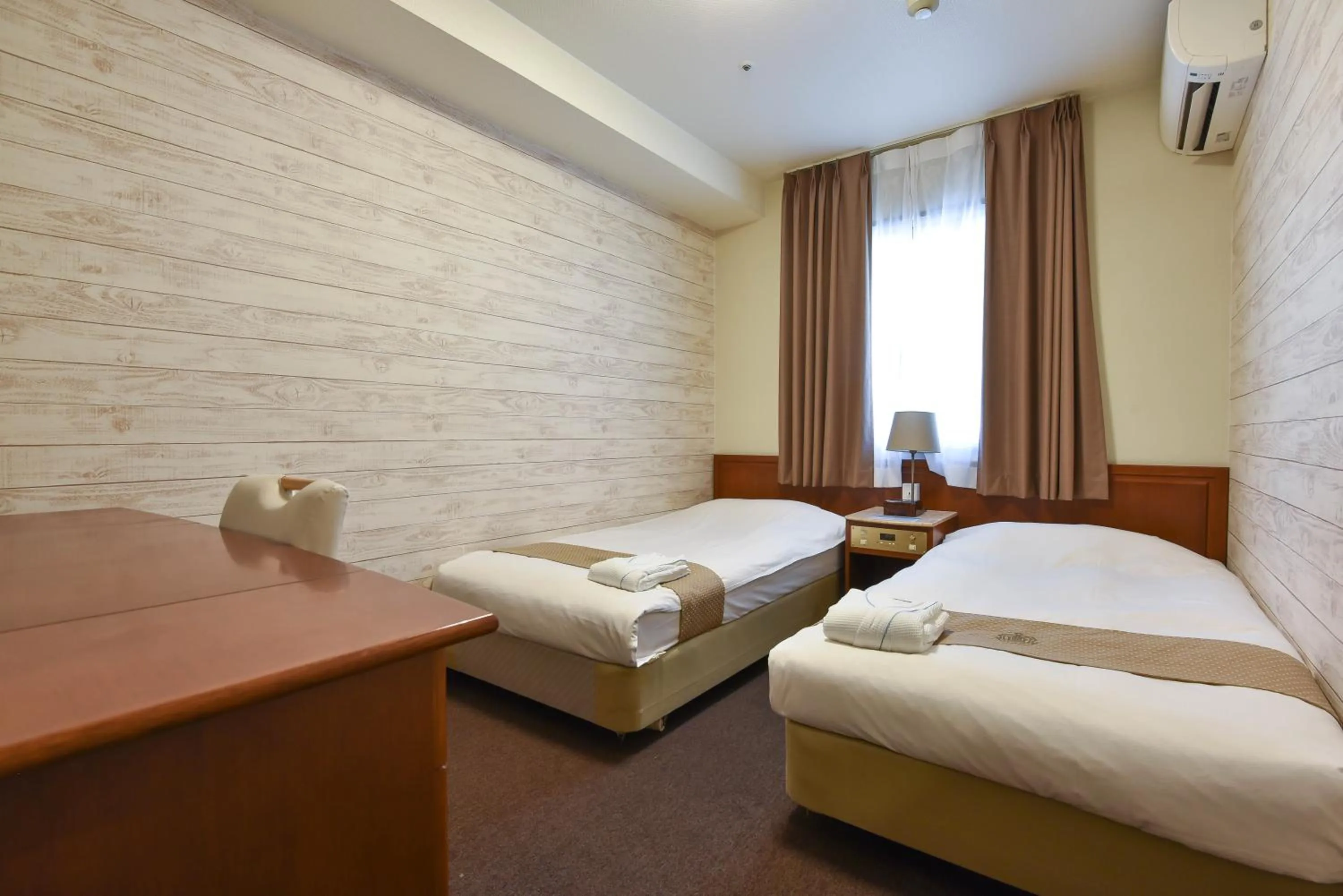 Bed in New Osaka Hotel Shinsaibashi