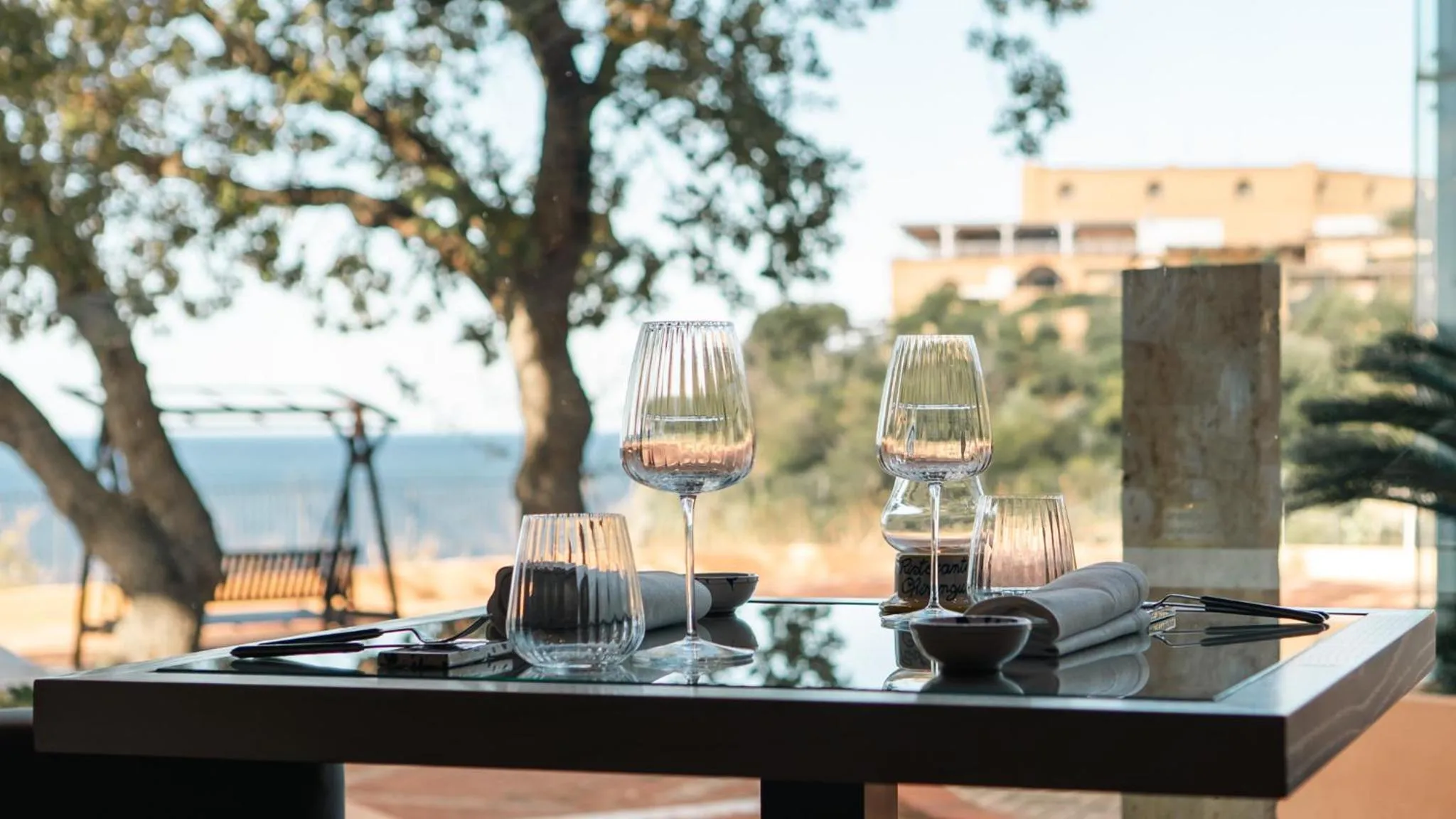 Patio in Altafiumara Resort & Spa