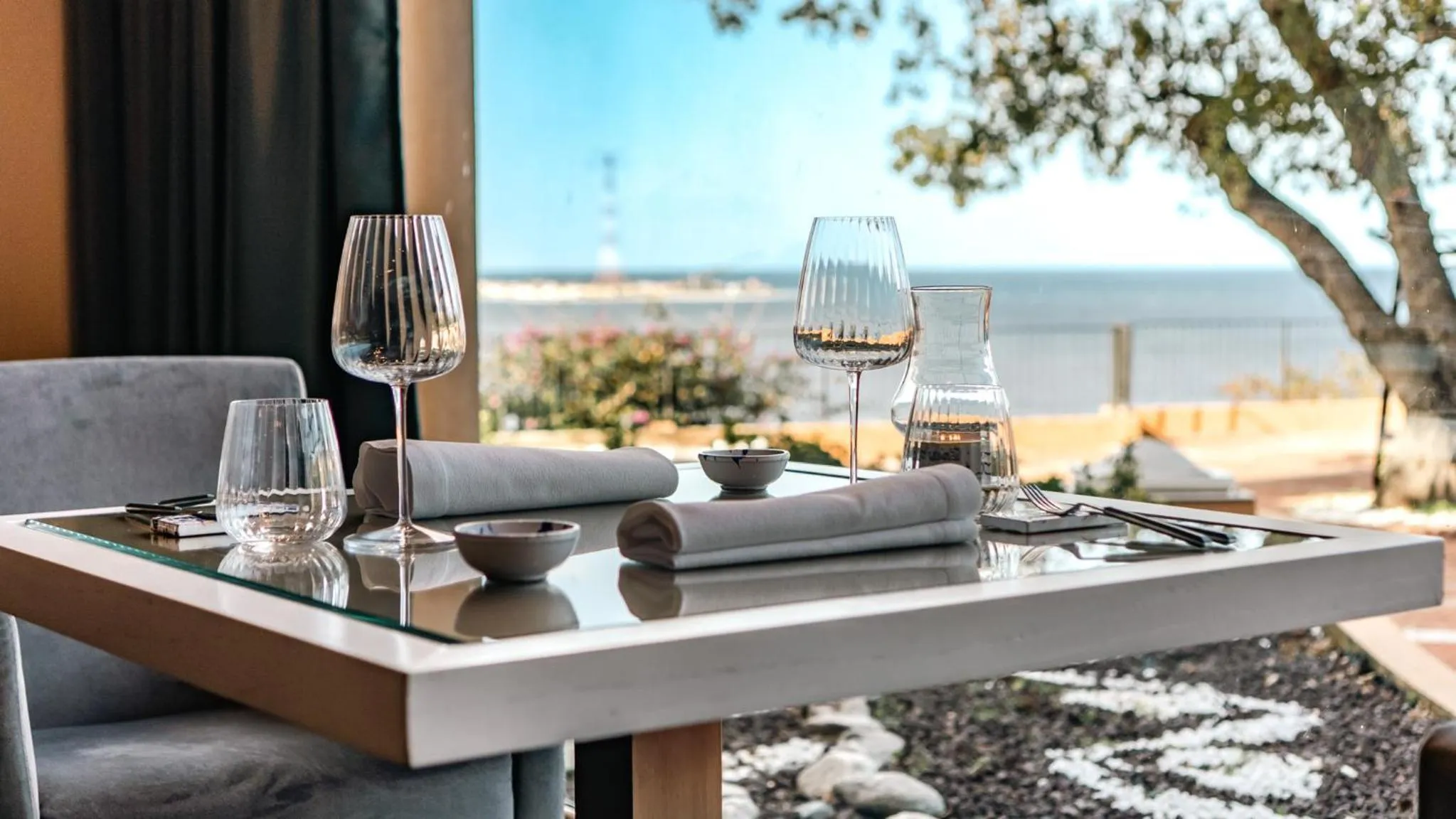 Patio in Altafiumara Resort & Spa