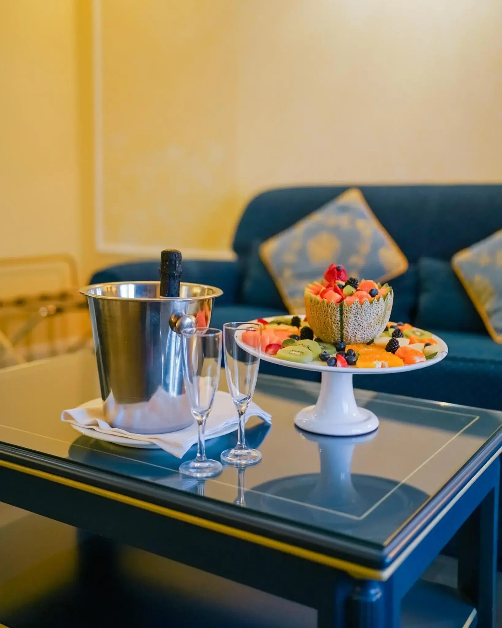 Living room in Altafiumara Resort & Spa Living room in Altafiumara Resort & Spa