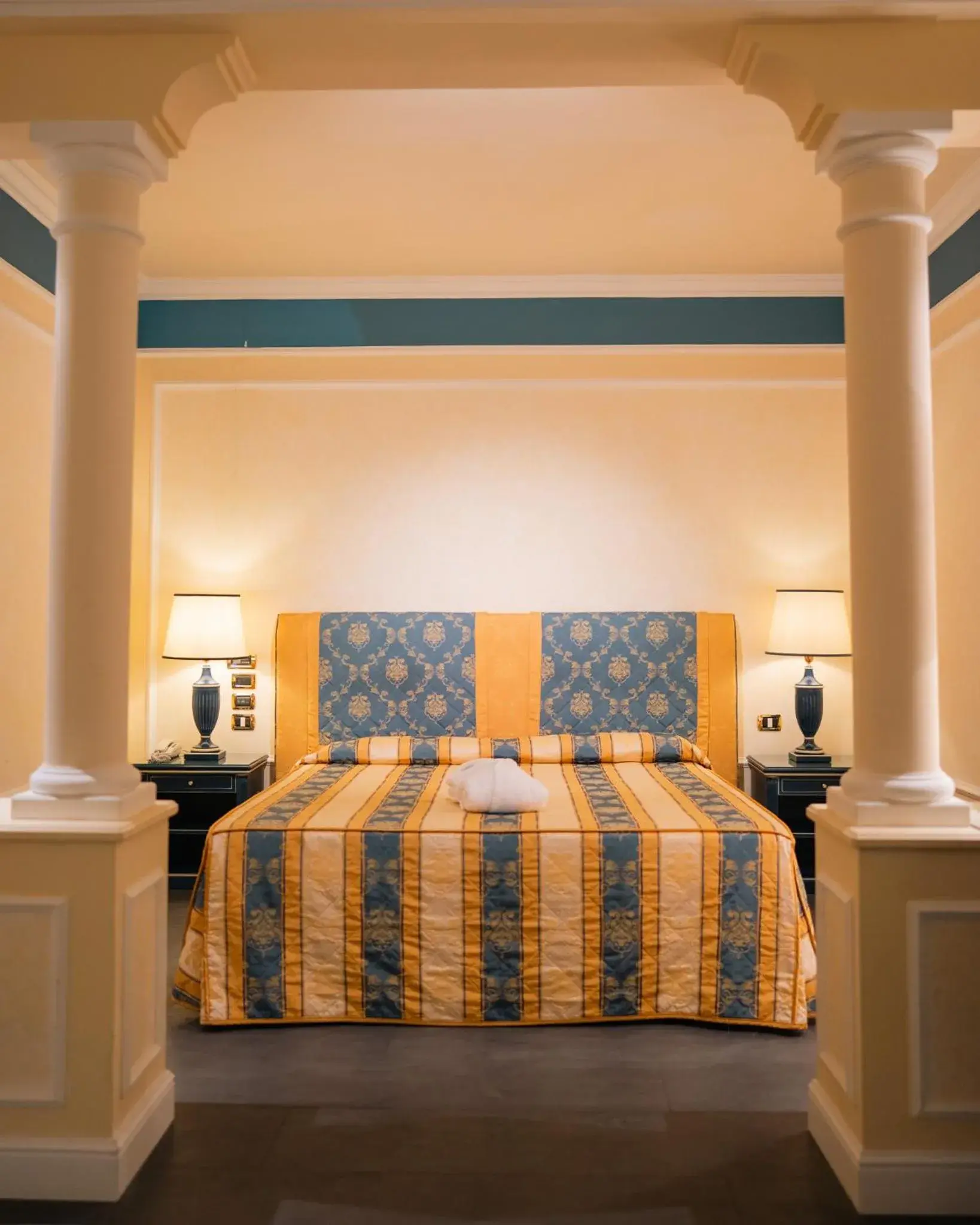 Bed in Altafiumara Resort & Spa Bed in Altafiumara Resort & Spa