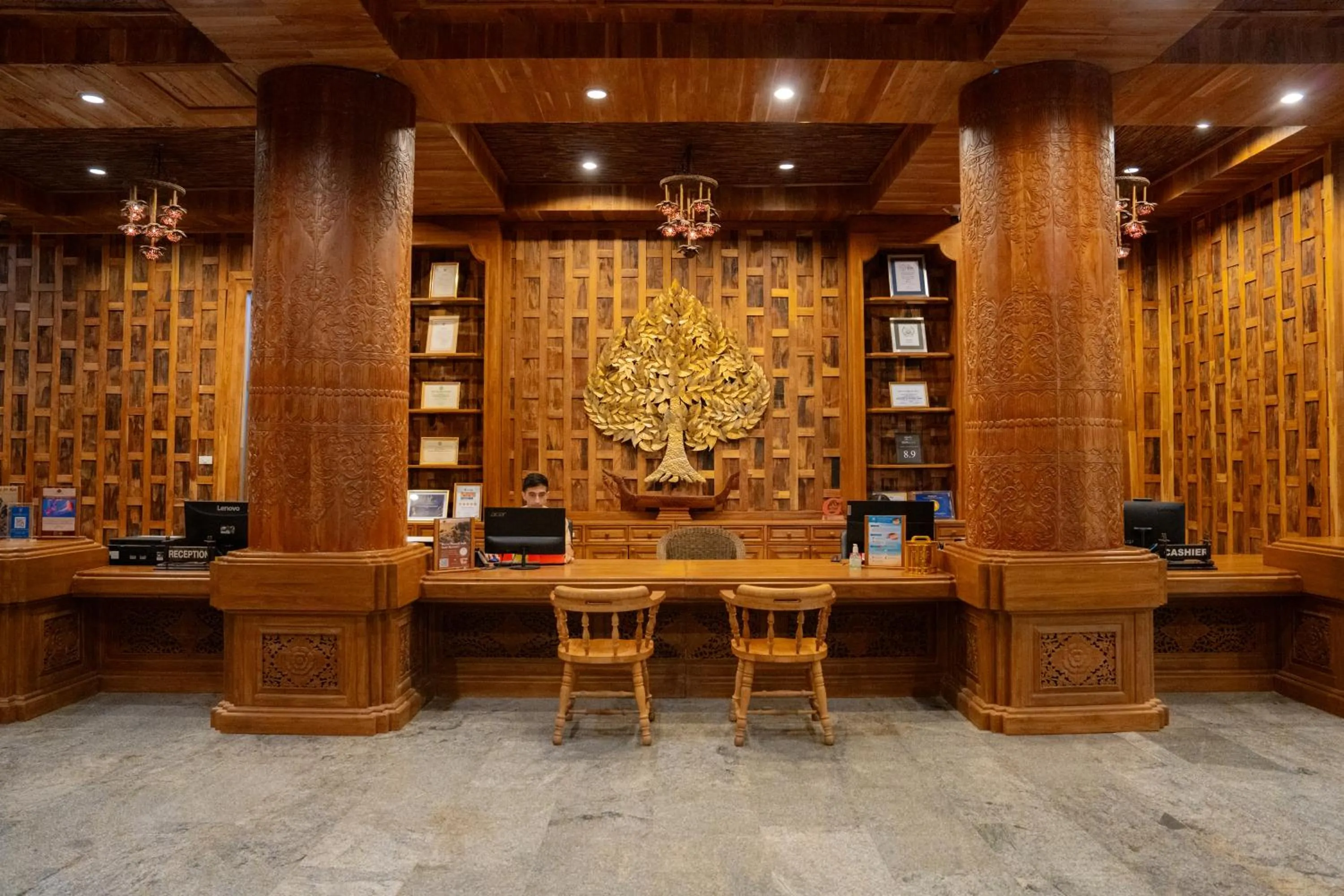 Lobby or reception in Santhiya Koh Chang Resort