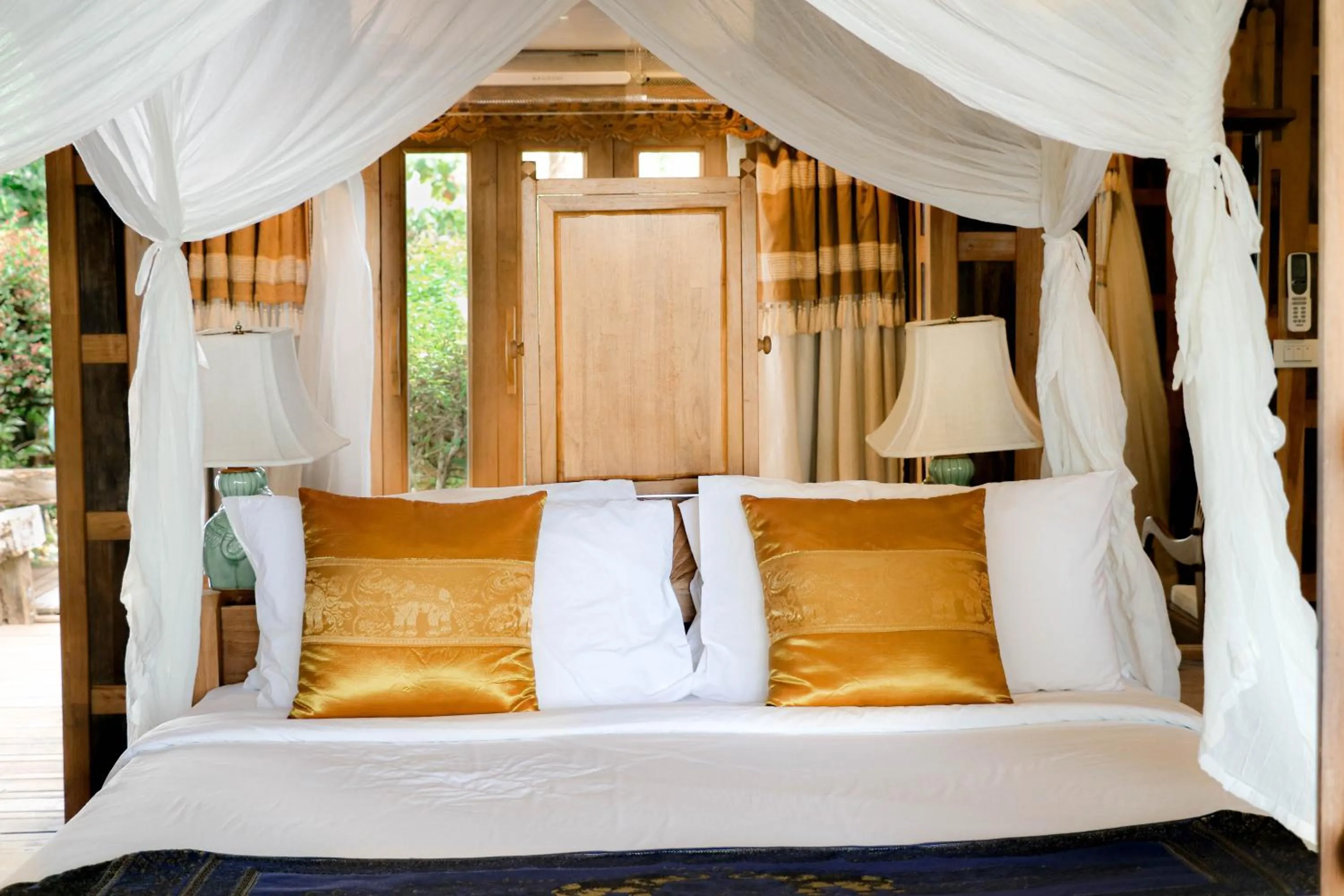 Bed in Santhiya Koh Chang Resort