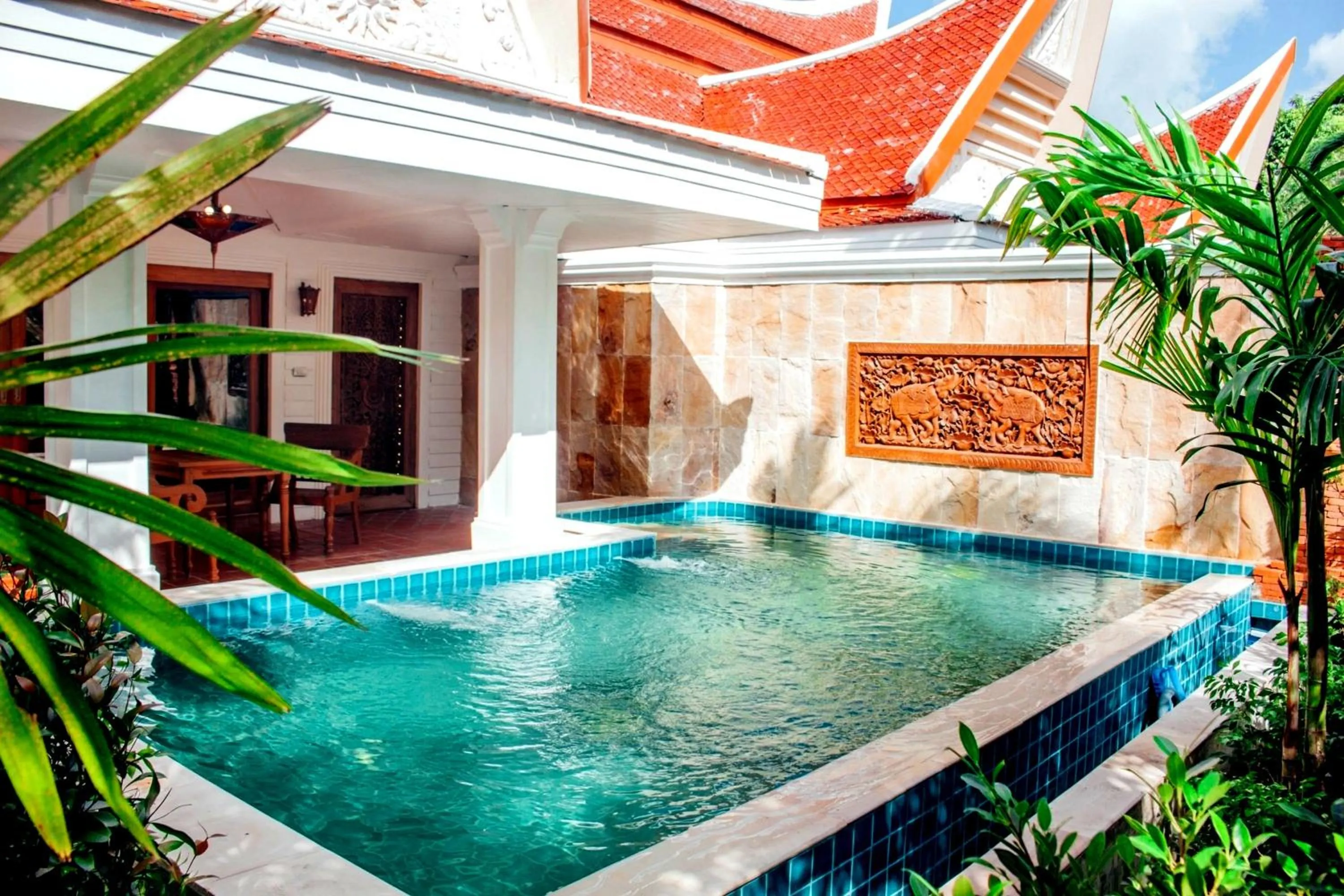 Pool view in Santhiya Koh Chang Resort