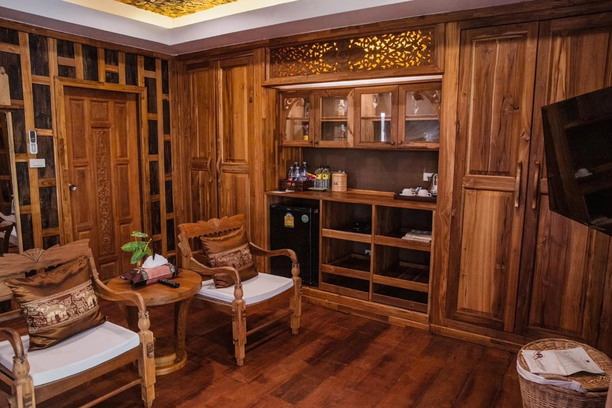 Seating area in Santhiya Koh Chang Resort