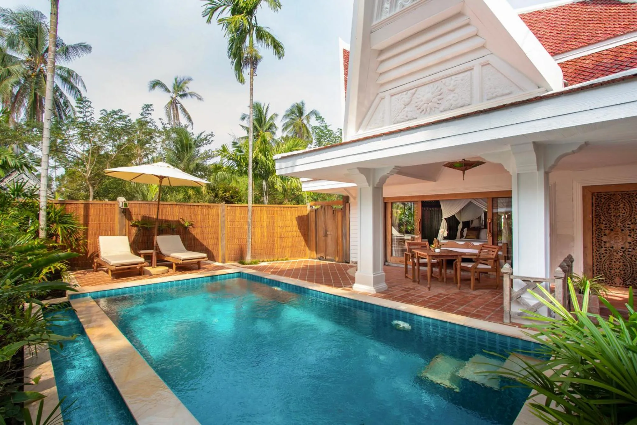Swimming pool in Santhiya Koh Chang Resort