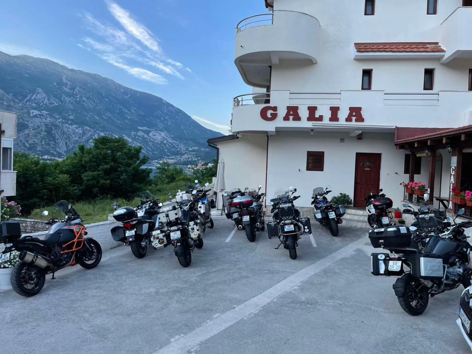 Property building in Hotel Galia