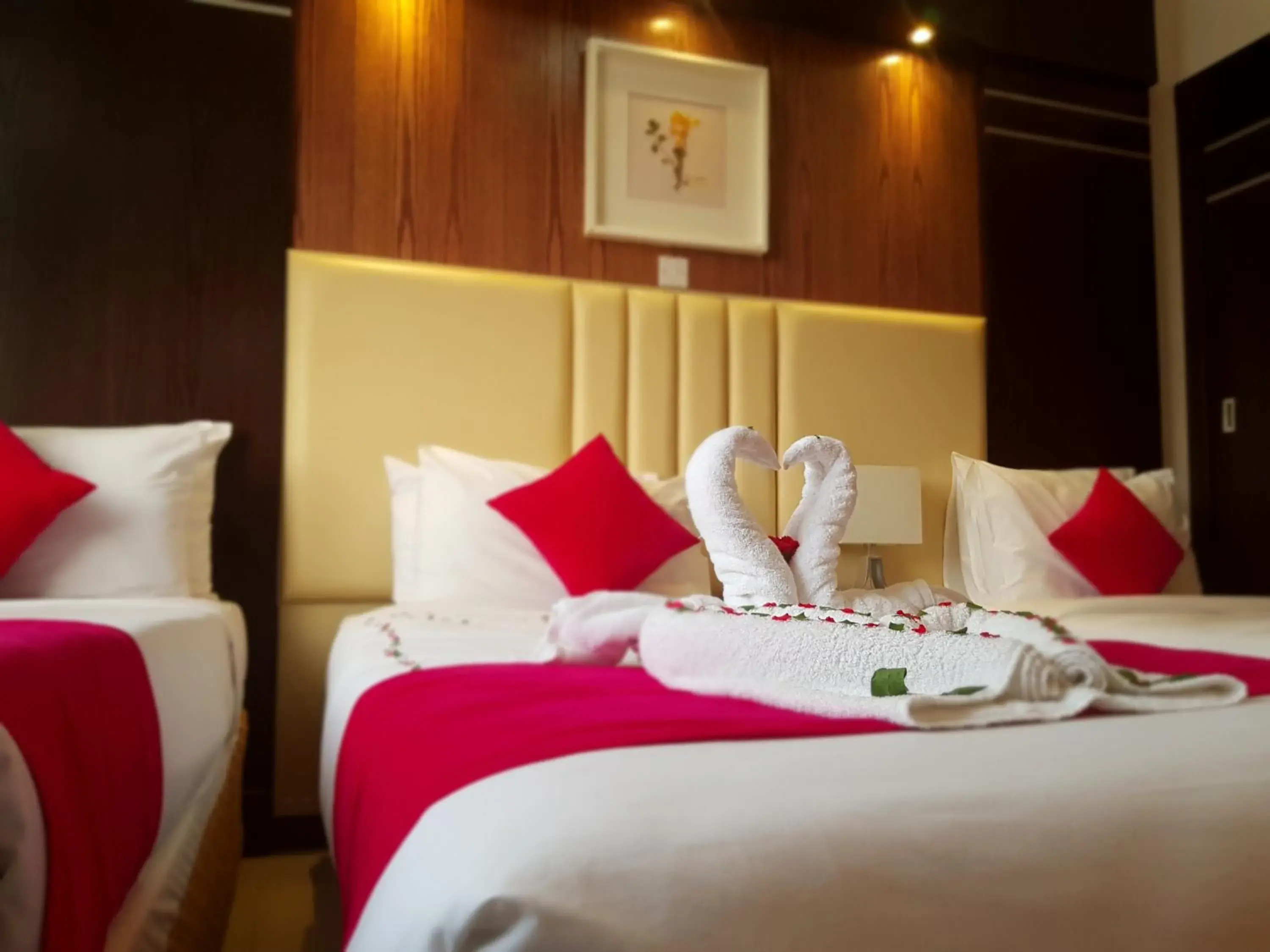 Bed in Kuwait Continental Hotel Bed in Kuwait Continental Hotel