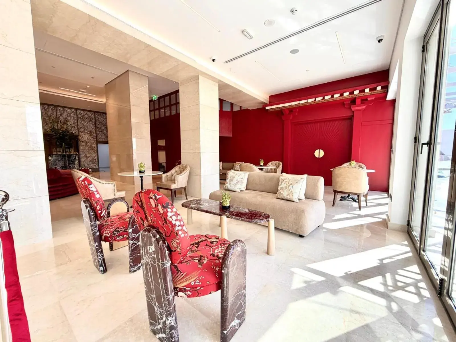 Lobby or reception in Kuwait Continental Hotel Lobby or reception in Kuwait Continental Hotel