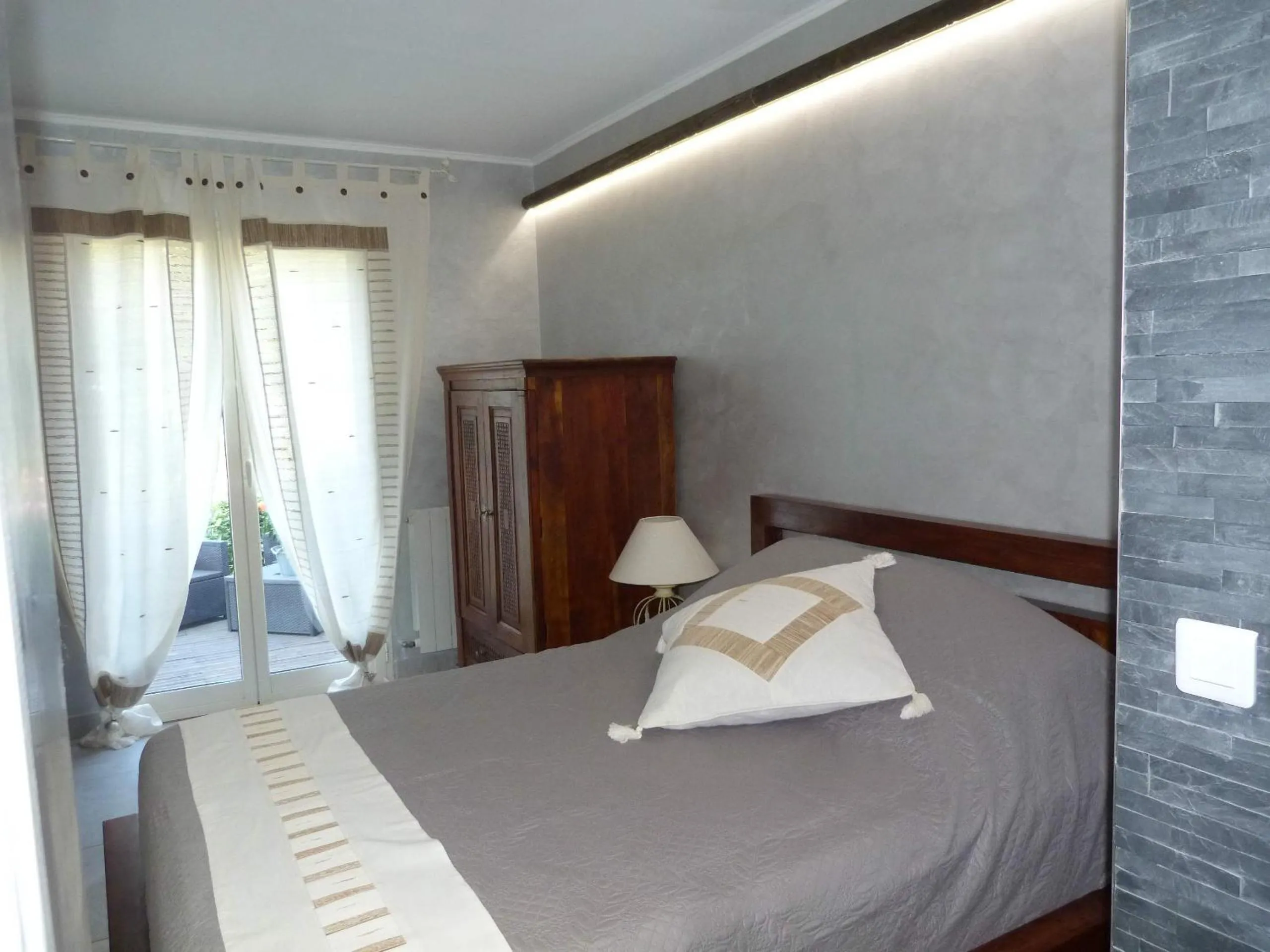 Bed in Les Bambous B&B