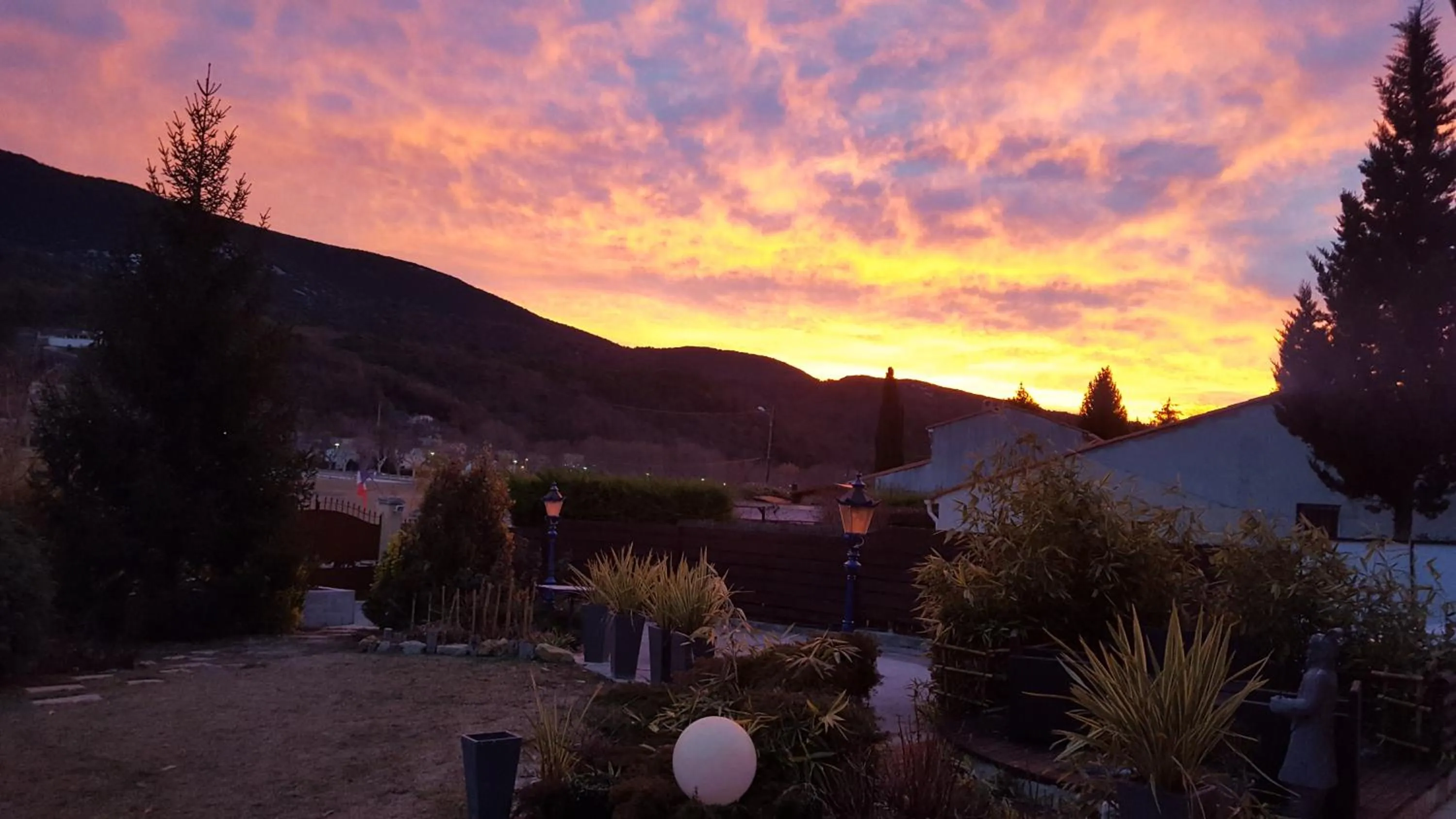 Winter in Les Bambous B&B