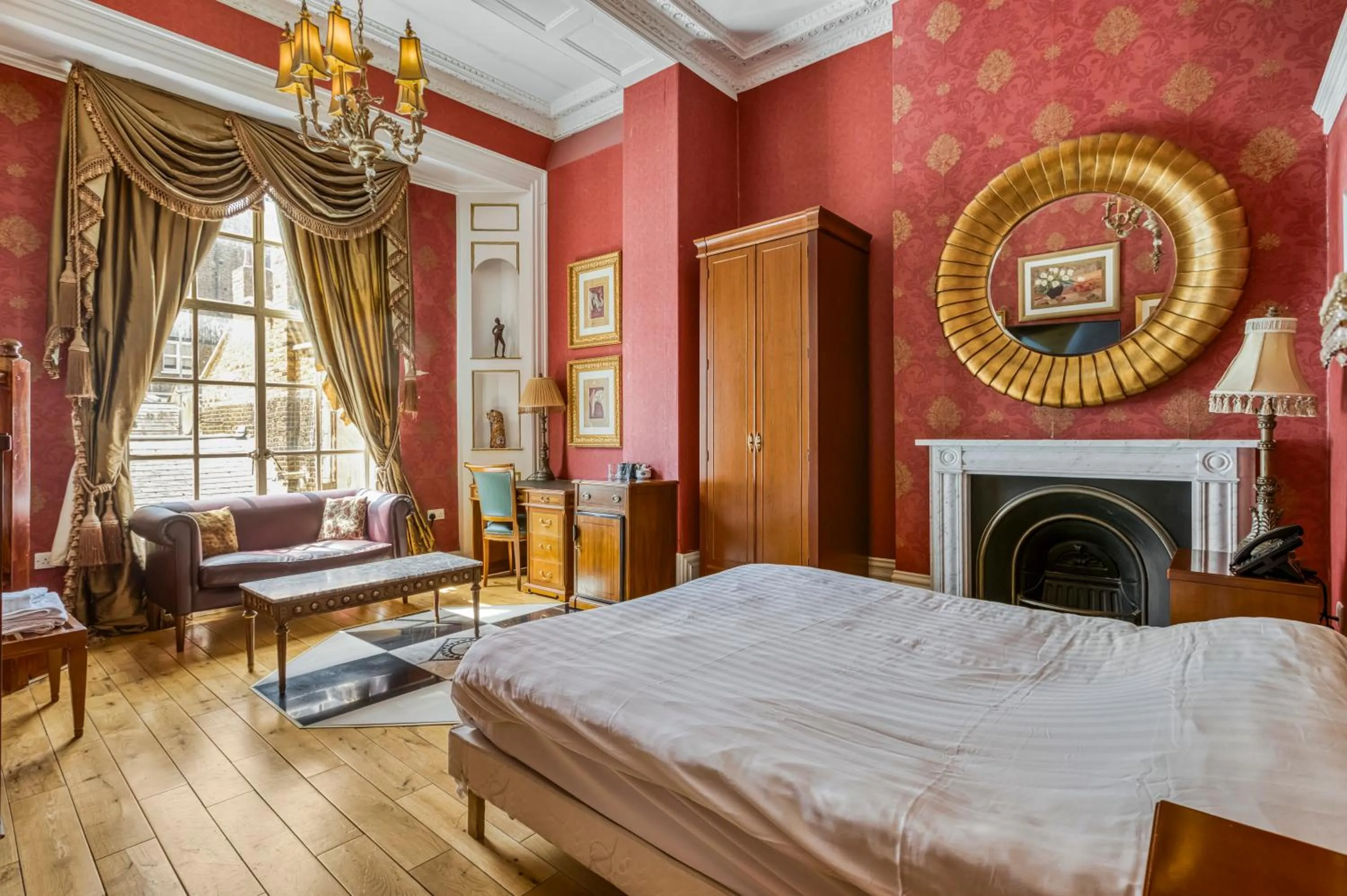 Bed in Opulence Boutique Hotel