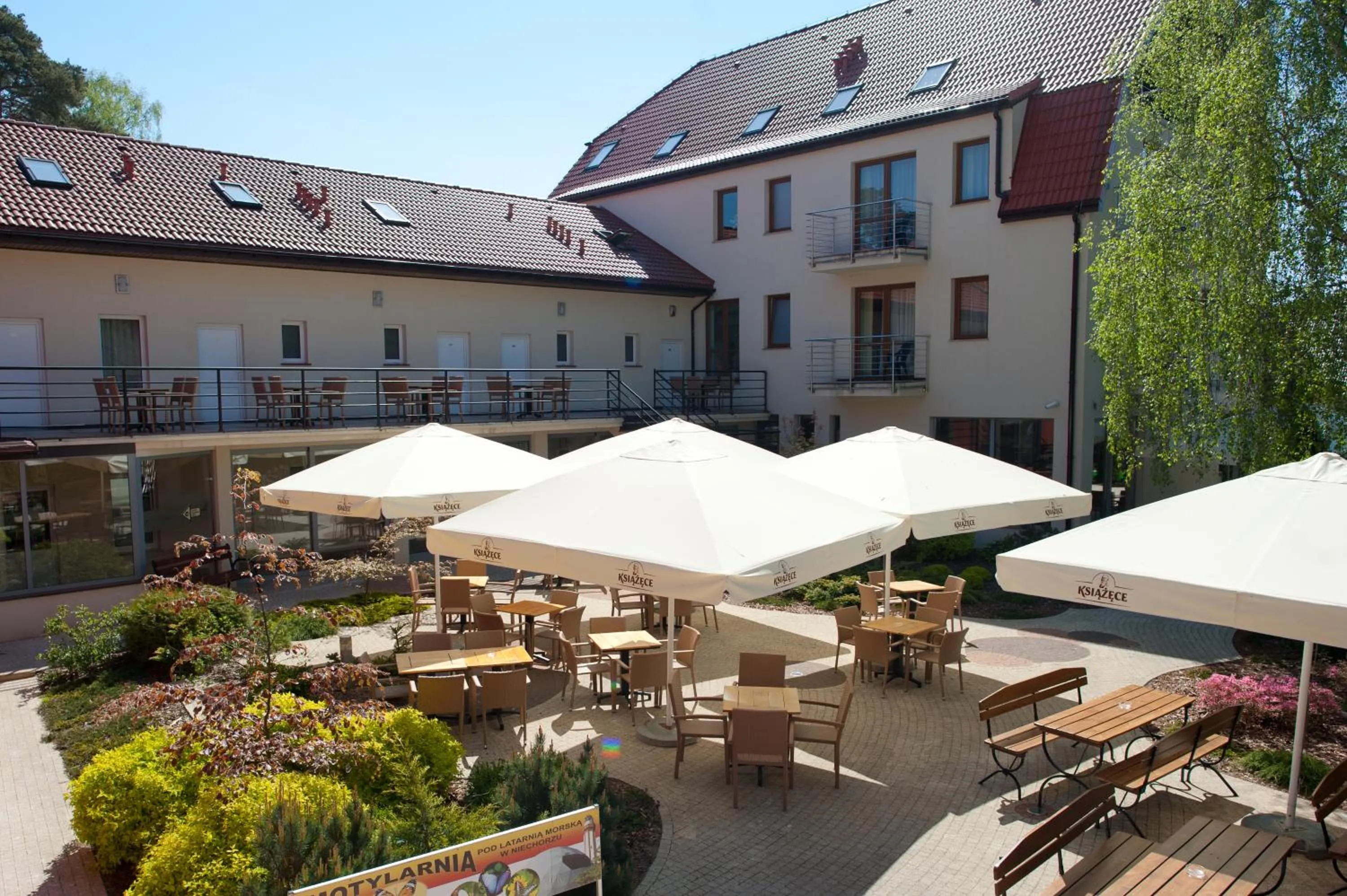 Garden in Puchacz - Spa