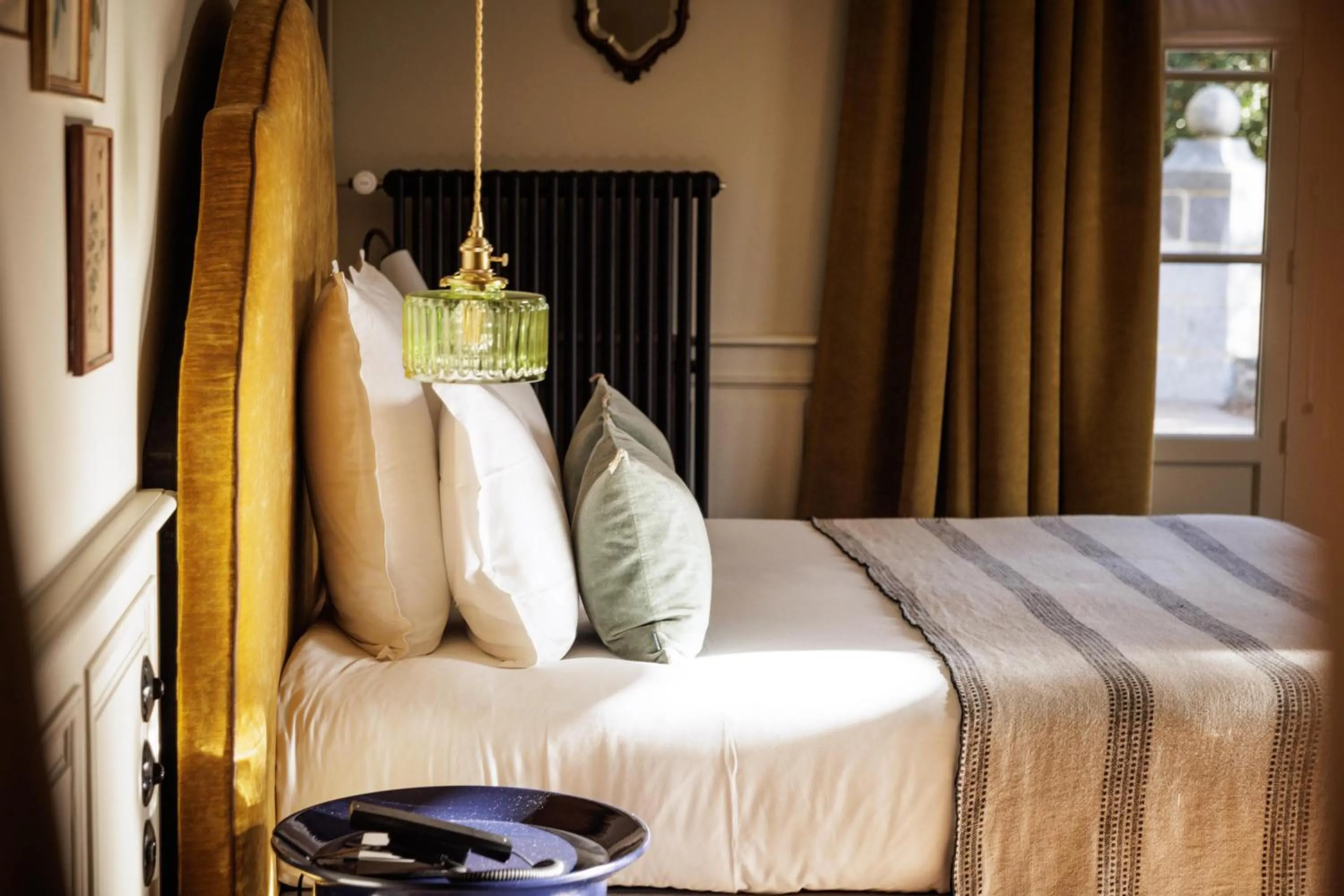 Photo of the whole room, Bed in Domaine de Locguénolé & Spa - Relais & Chateaux