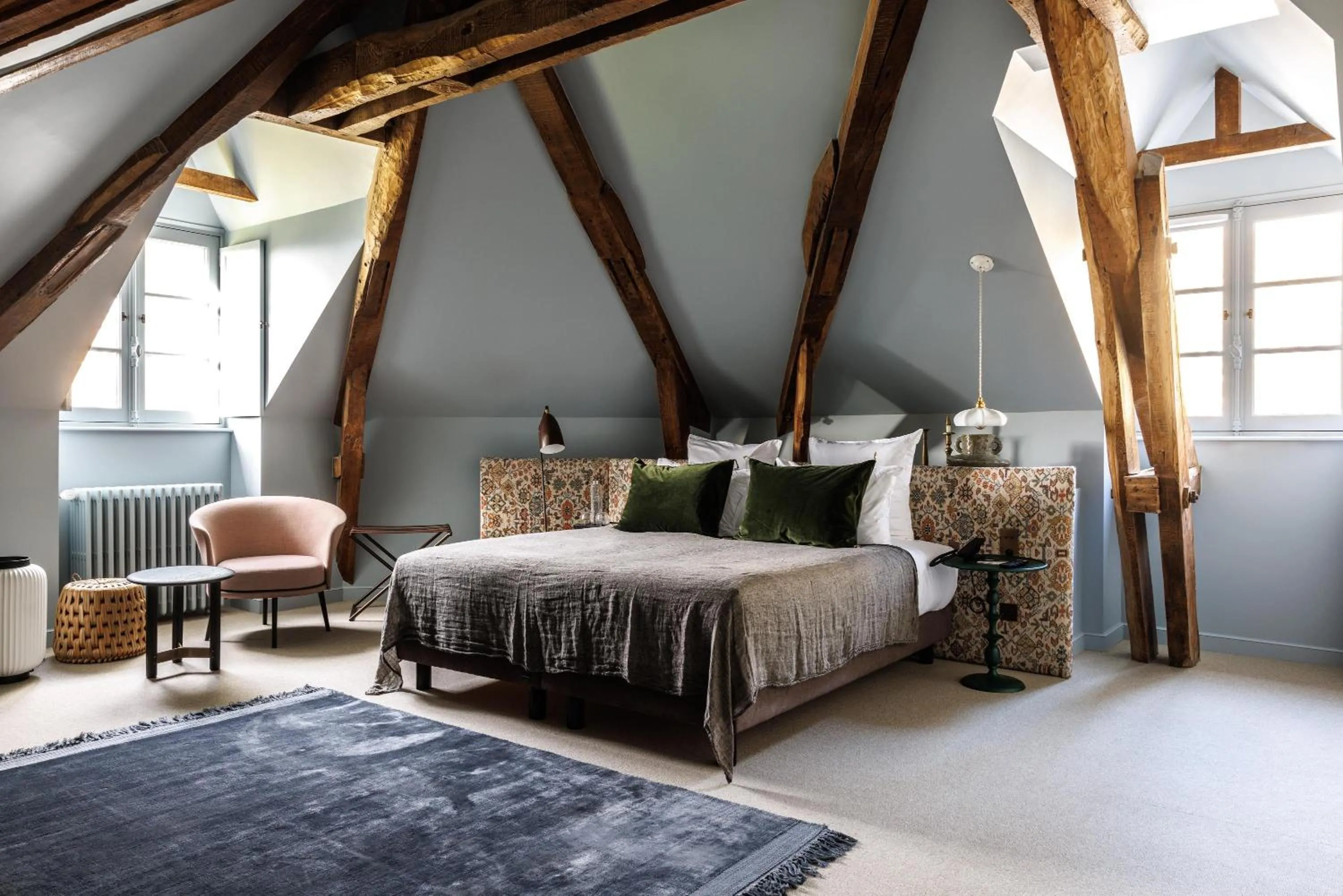 Photo of the whole room, Bed in Domaine de Locguénolé & Spa - Relais & Chateaux