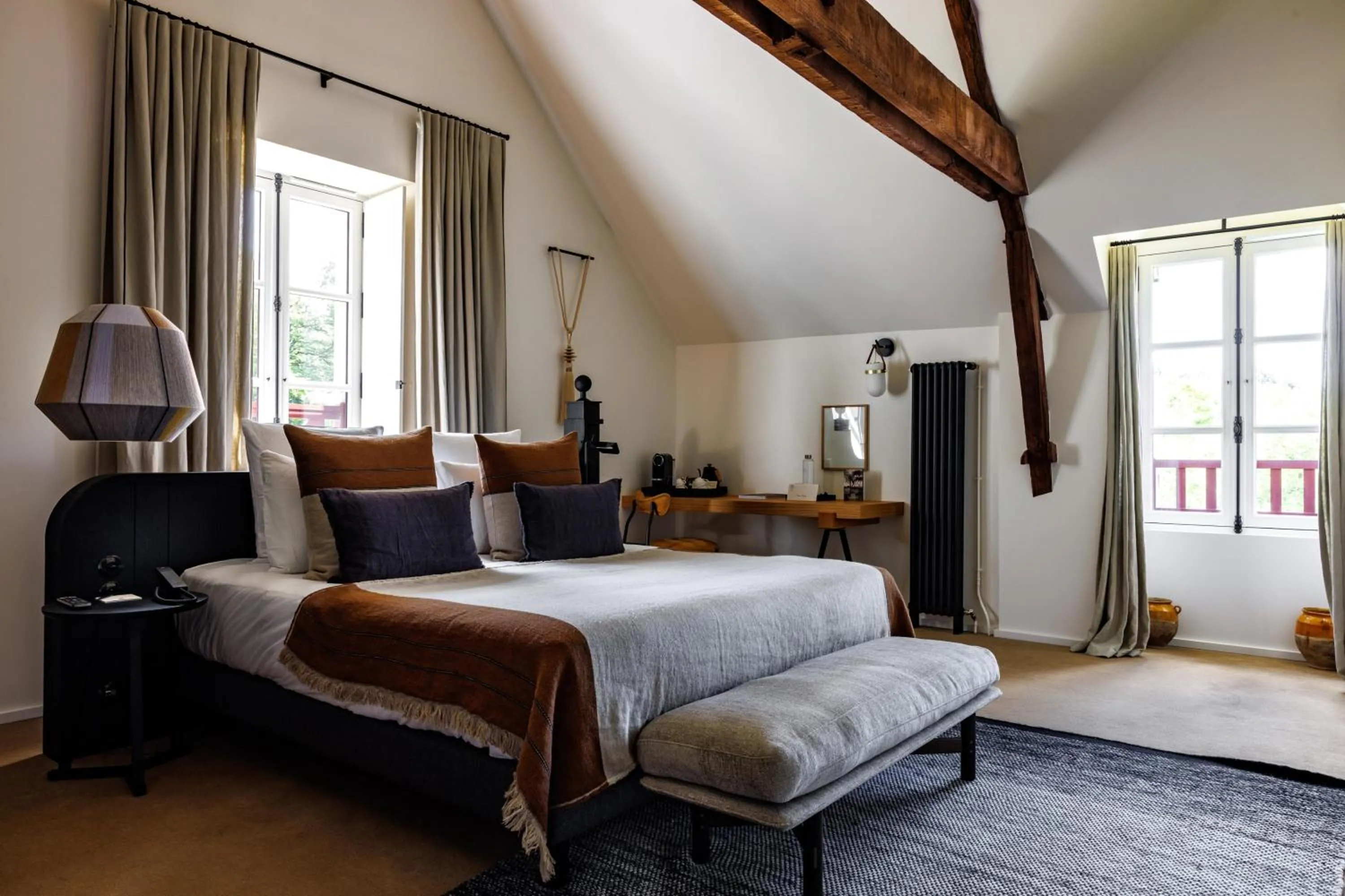 Photo of the whole room, Bed in Domaine de Locguénolé & Spa - Relais & Chateaux