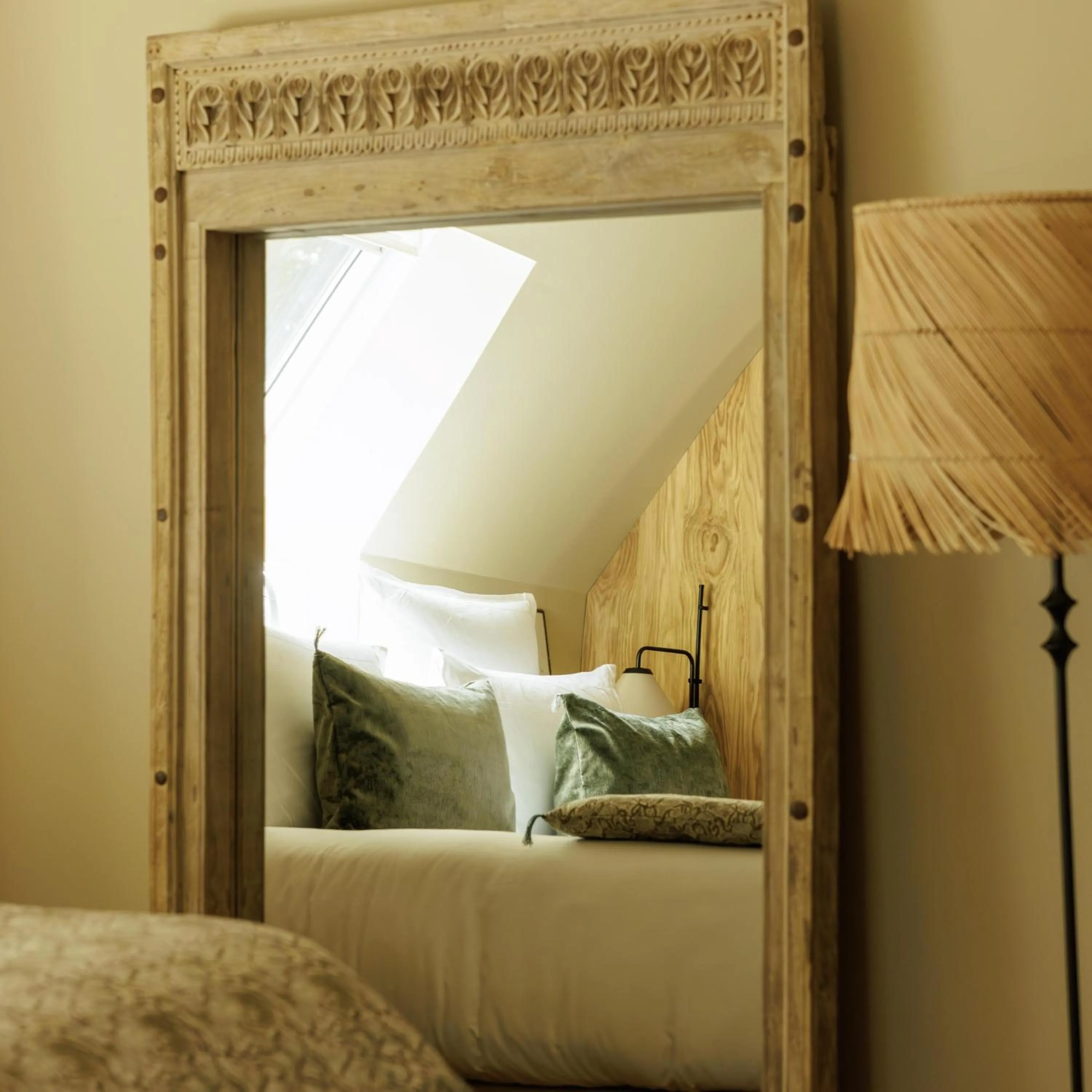 Photo of the whole room, Bed in Domaine de Locguénolé & Spa - Relais & Chateaux