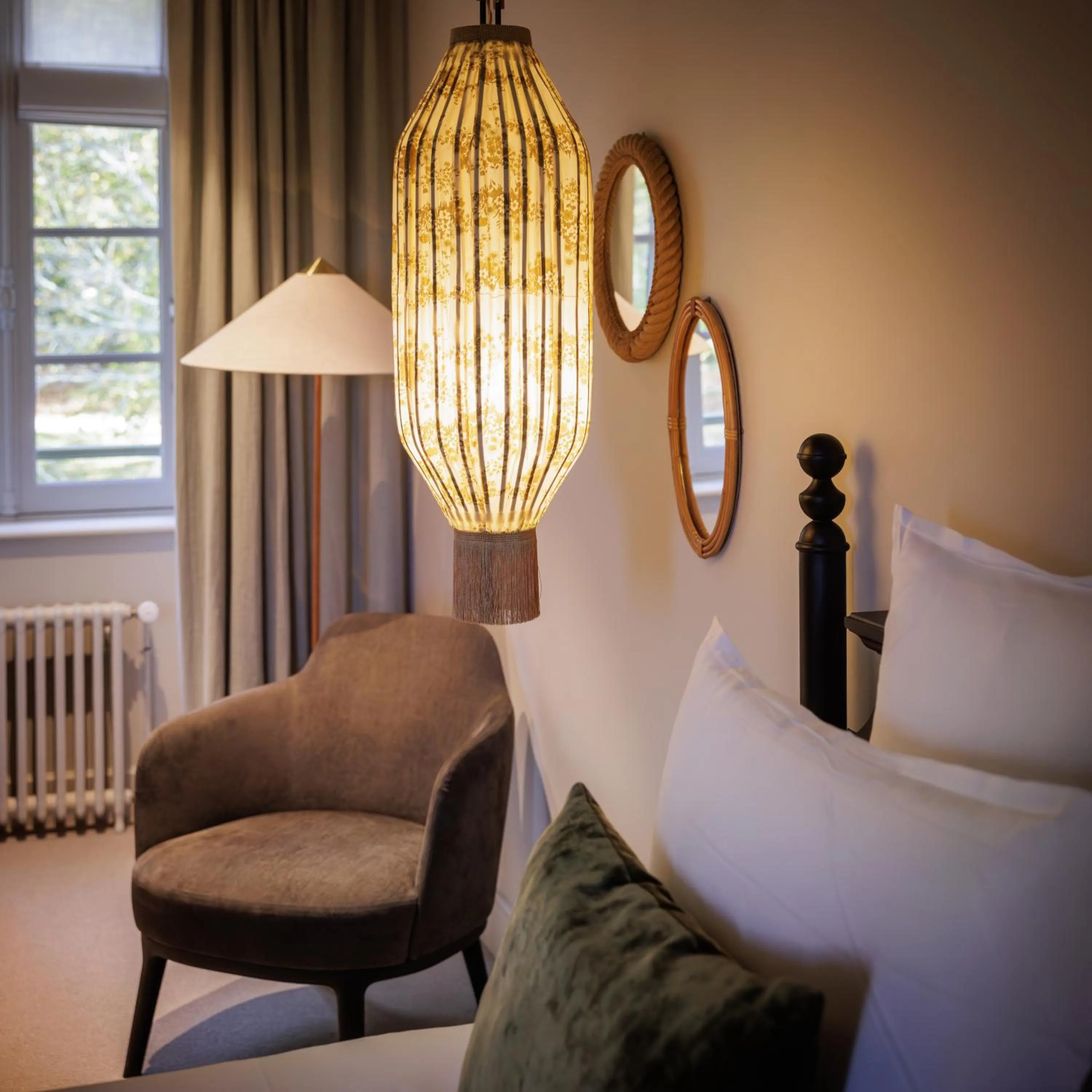 Decorative detail, Bed in Domaine de Locguénolé & Spa - Relais & Chateaux