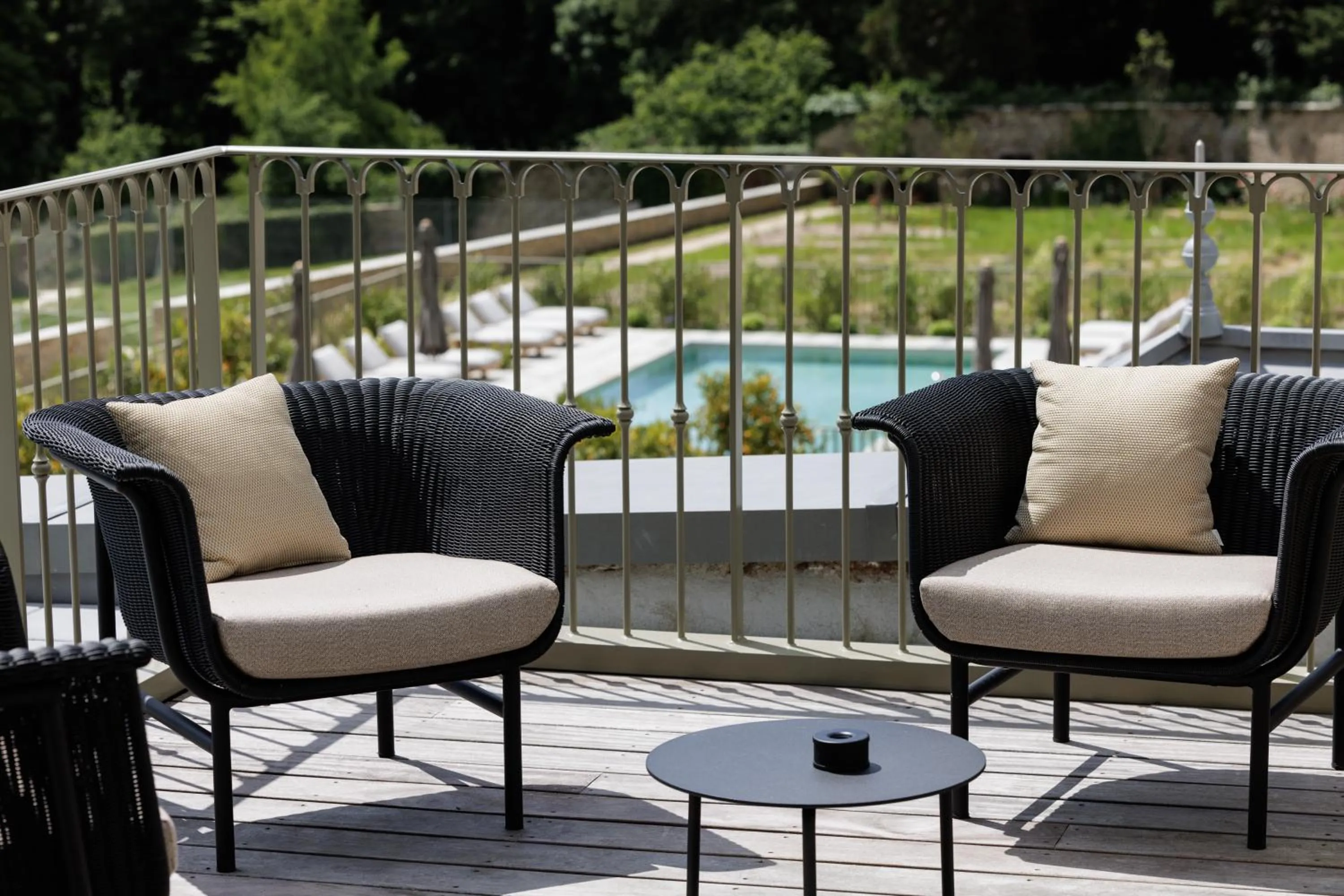 Balcony/Terrace in Domaine de Locguénolé & Spa - Relais & Chateaux