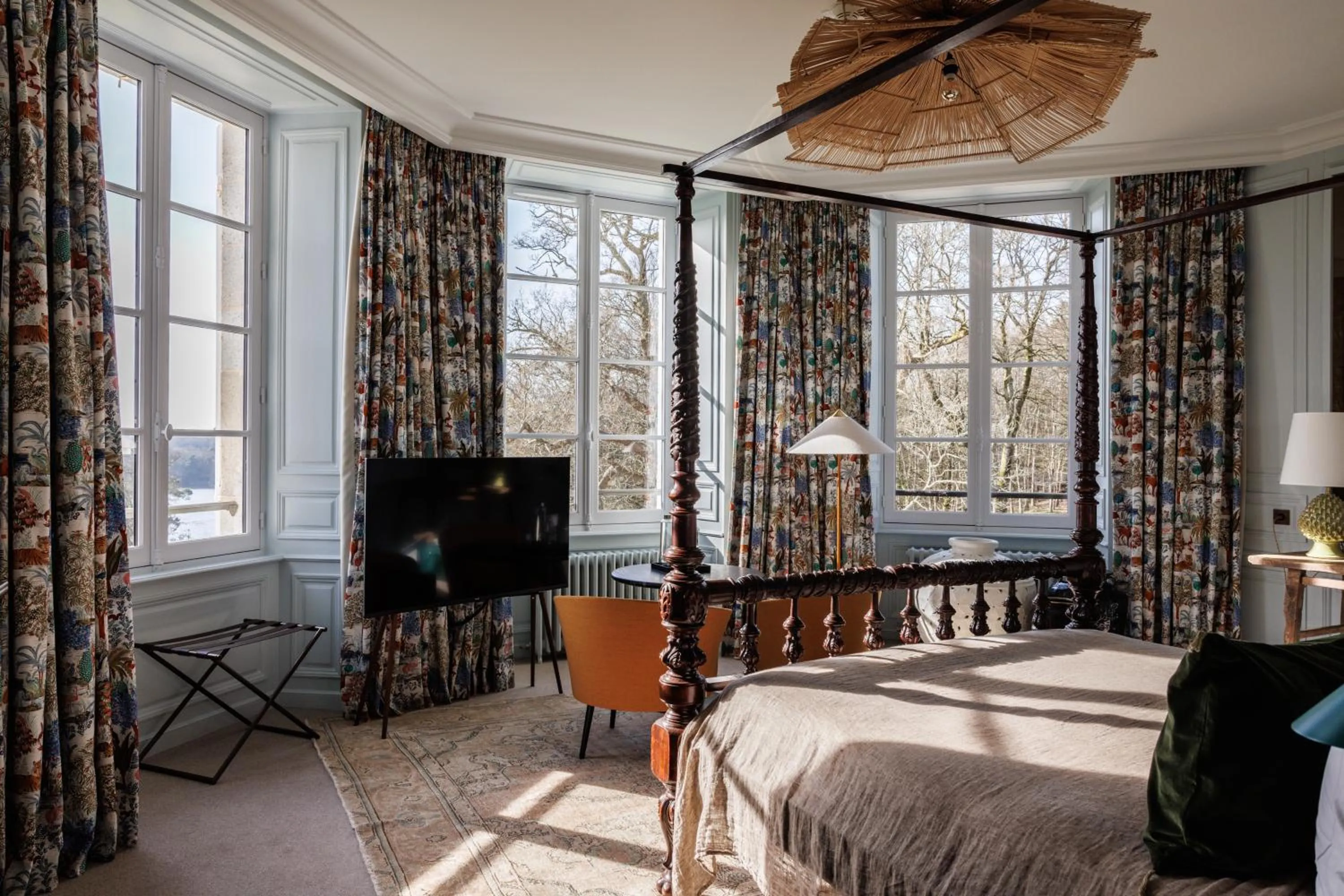 Photo of the whole room, Bed in Domaine de Locguénolé & Spa - Relais & Chateaux