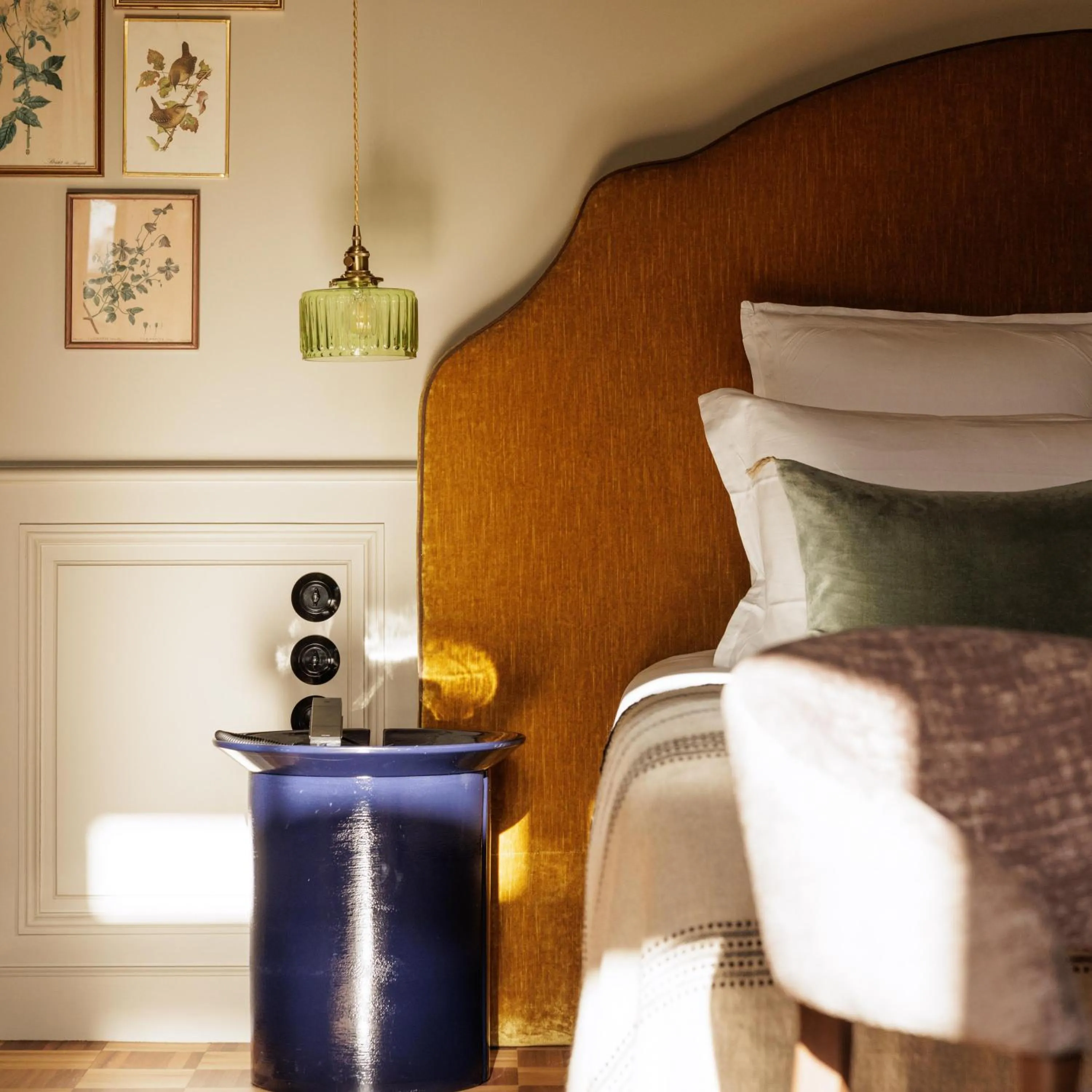 Photo of the whole room, Bed in Domaine de Locguénolé & Spa - Relais & Chateaux