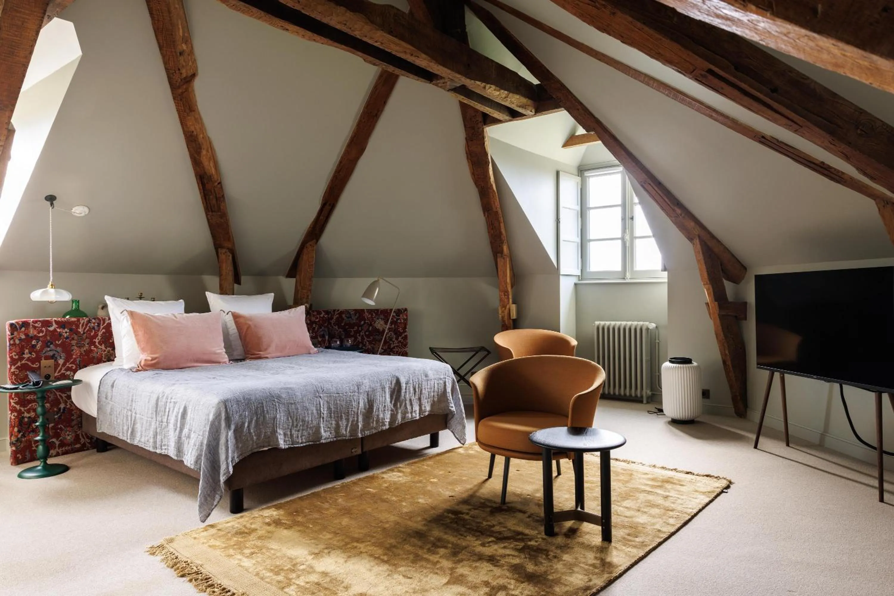 Photo of the whole room, Bed in Domaine de Locguénolé & Spa - Relais & Chateaux