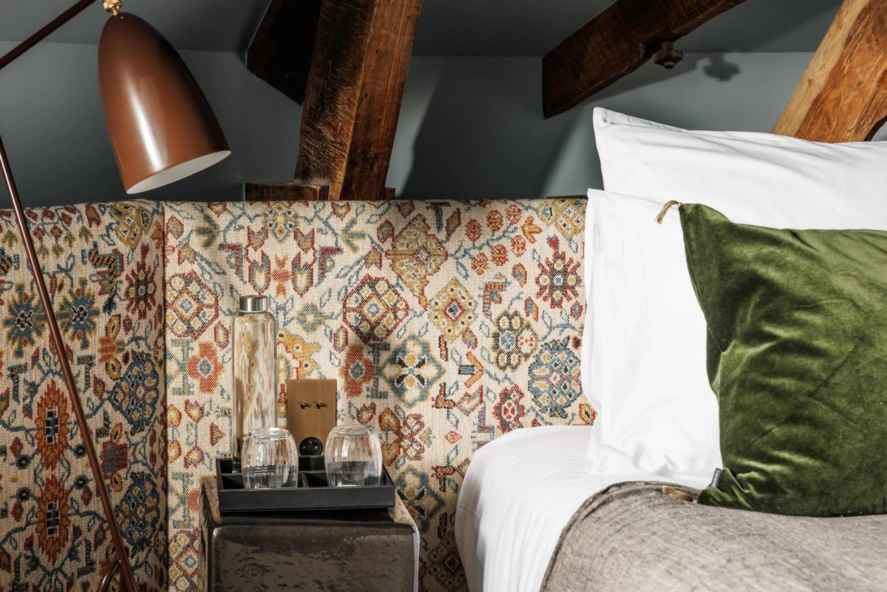 Photo of the whole room, Bed in Domaine de Locguénolé & Spa - Relais & Chateaux
