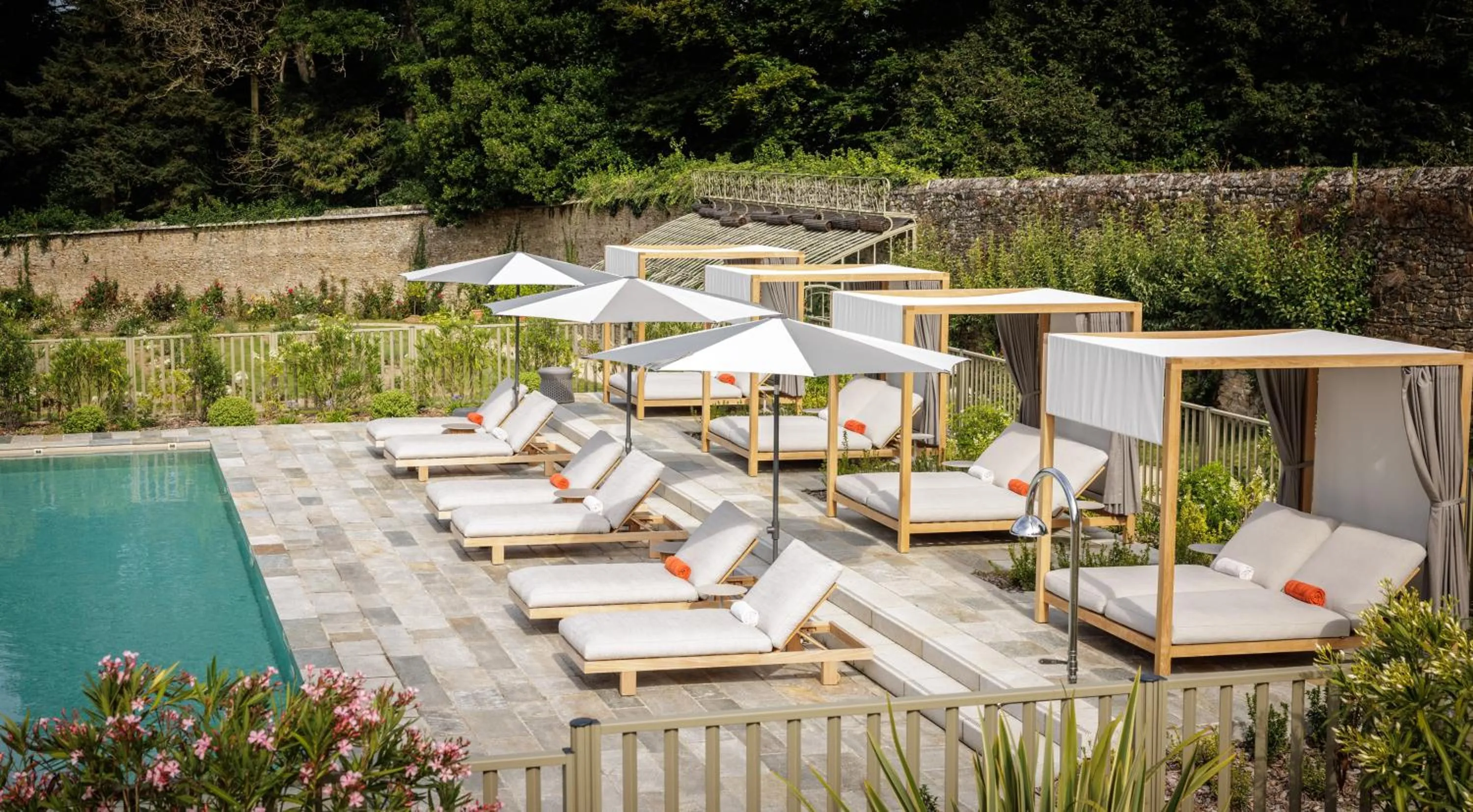 Garden view in Domaine de Locguénolé & Spa - Relais & Chateaux