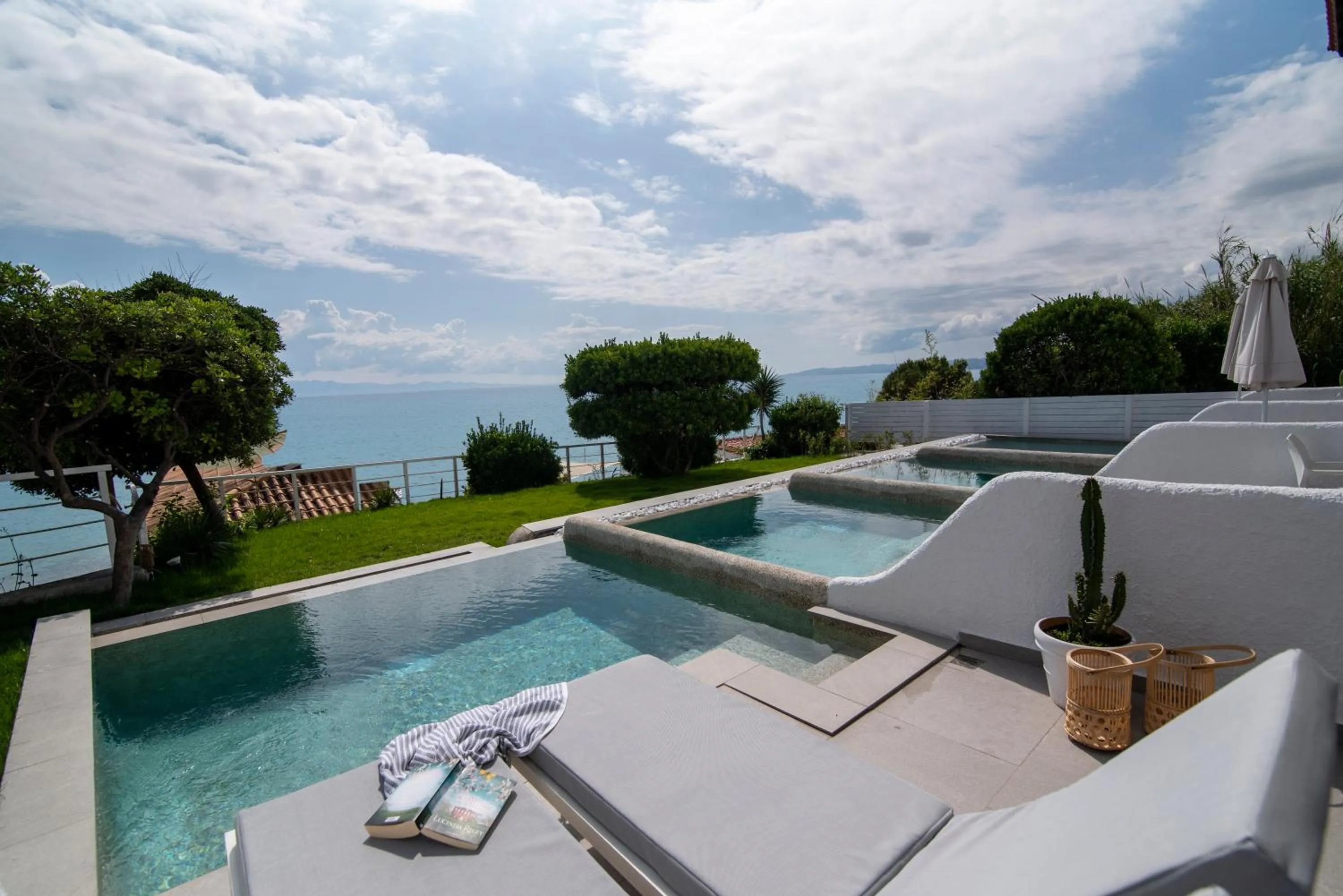 Swimming pool in White Suites Resort- Adults Only Hotel