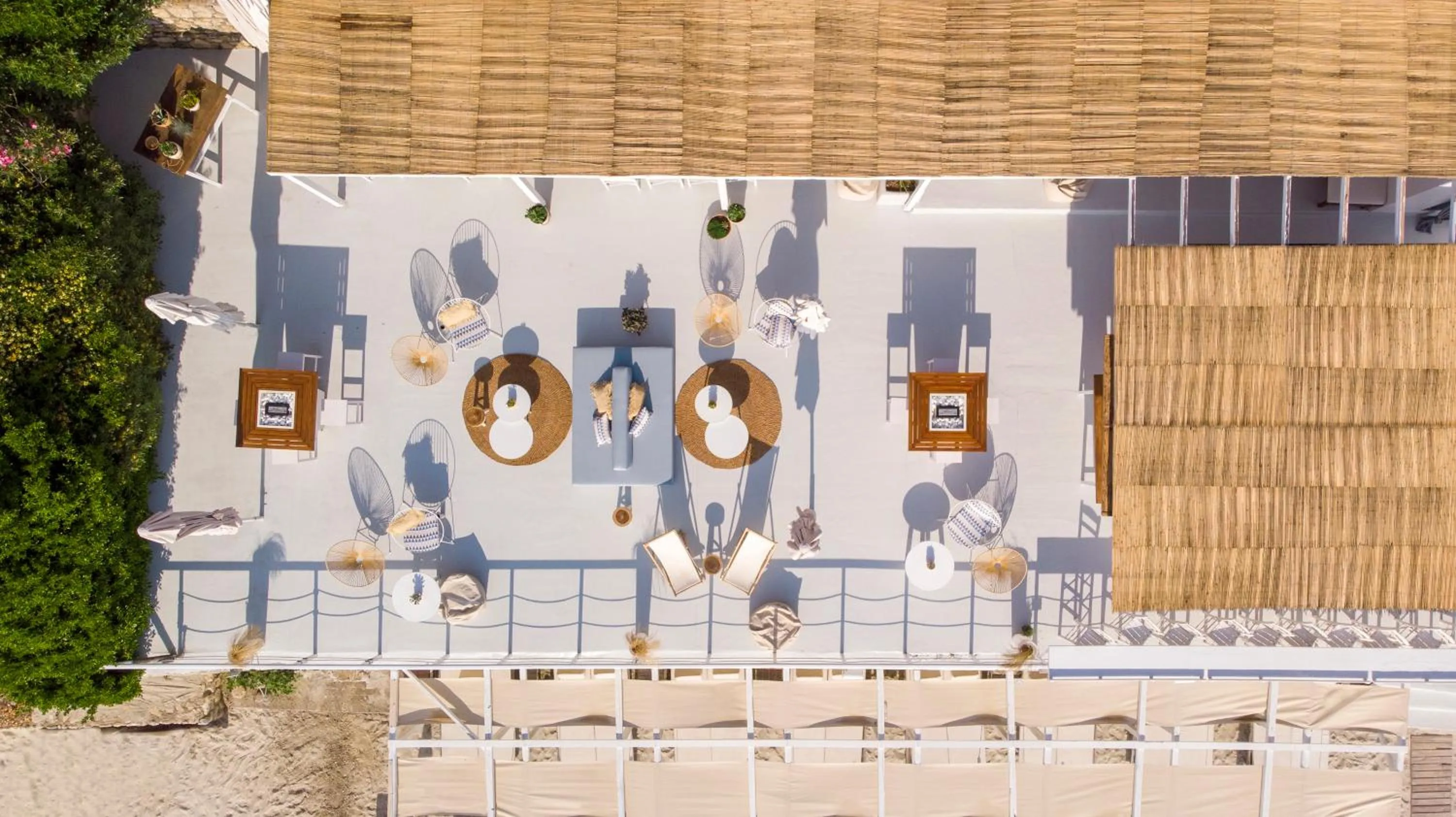 Bird's eye view in White Suites Resort- Adults Only Hotel