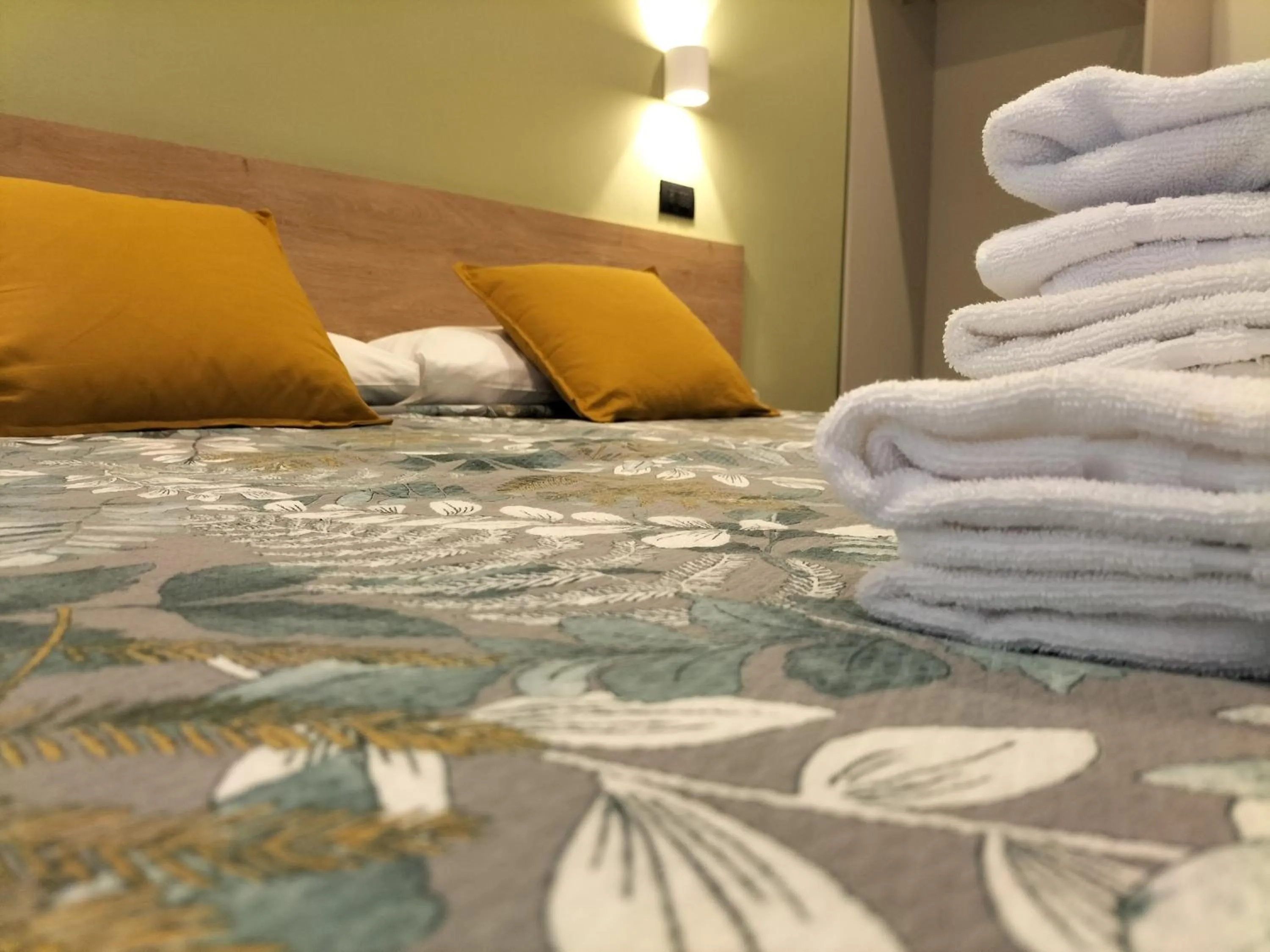 Bed in Hotel Camilla Guelfa