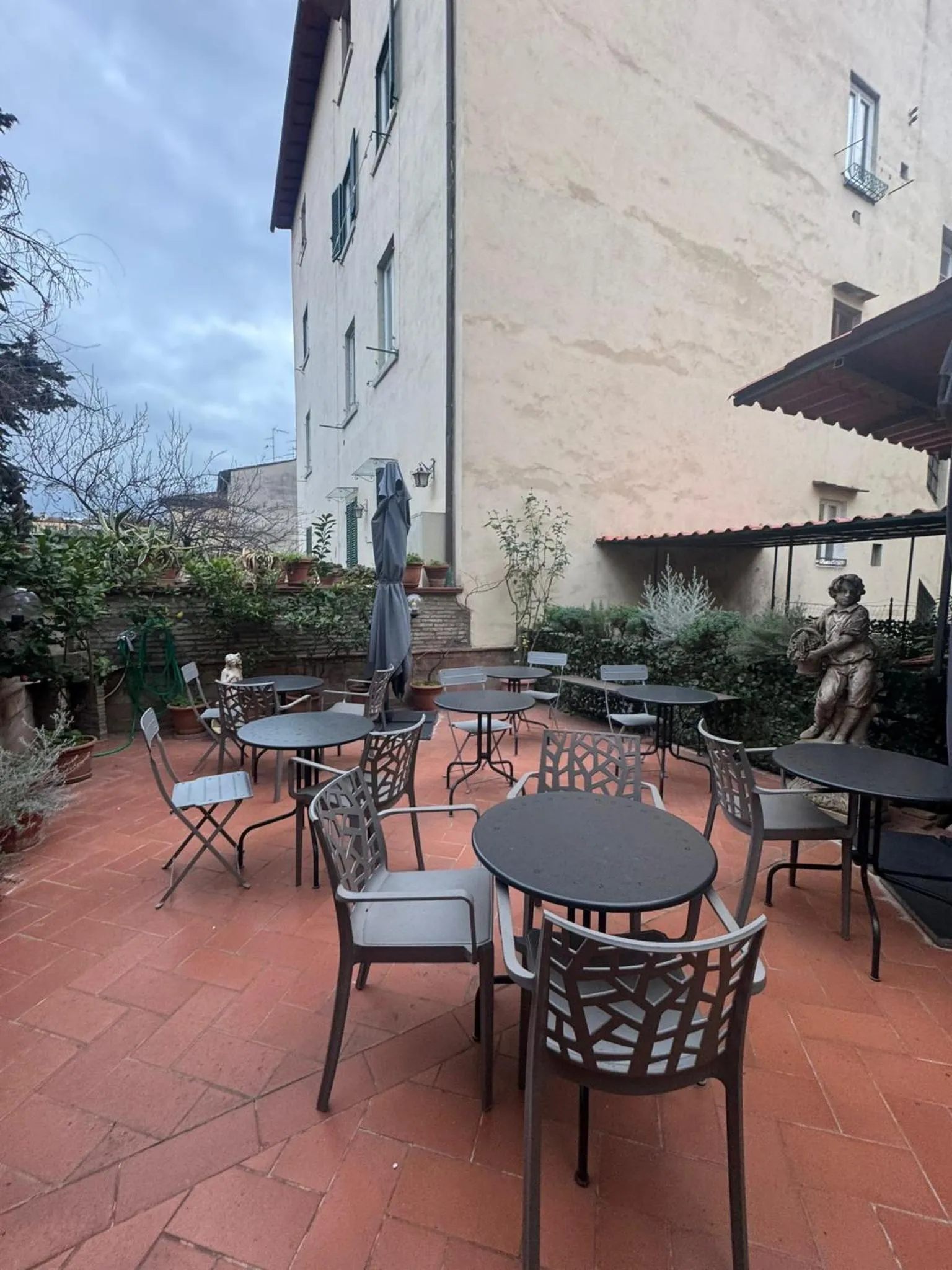 Balcony/Terrace in Hotel Camilla Guelfa