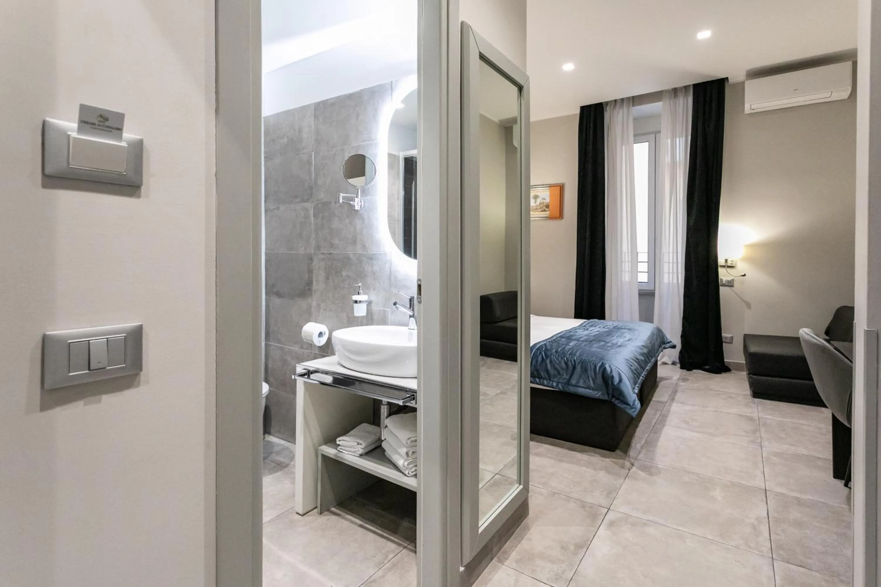 Bed in Cesare ai Cavalieri Suites