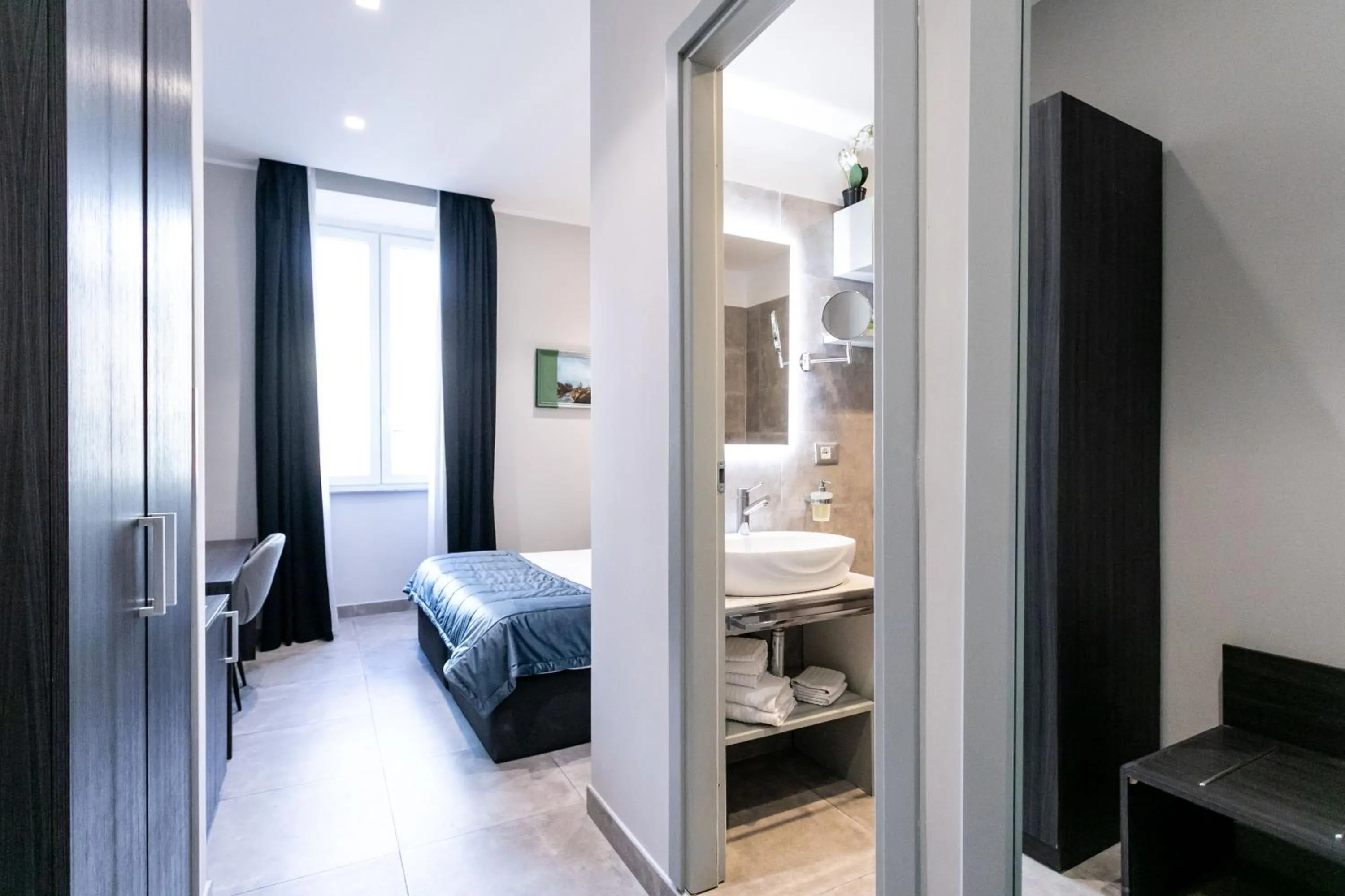 Bed in Cesare ai Cavalieri Suites