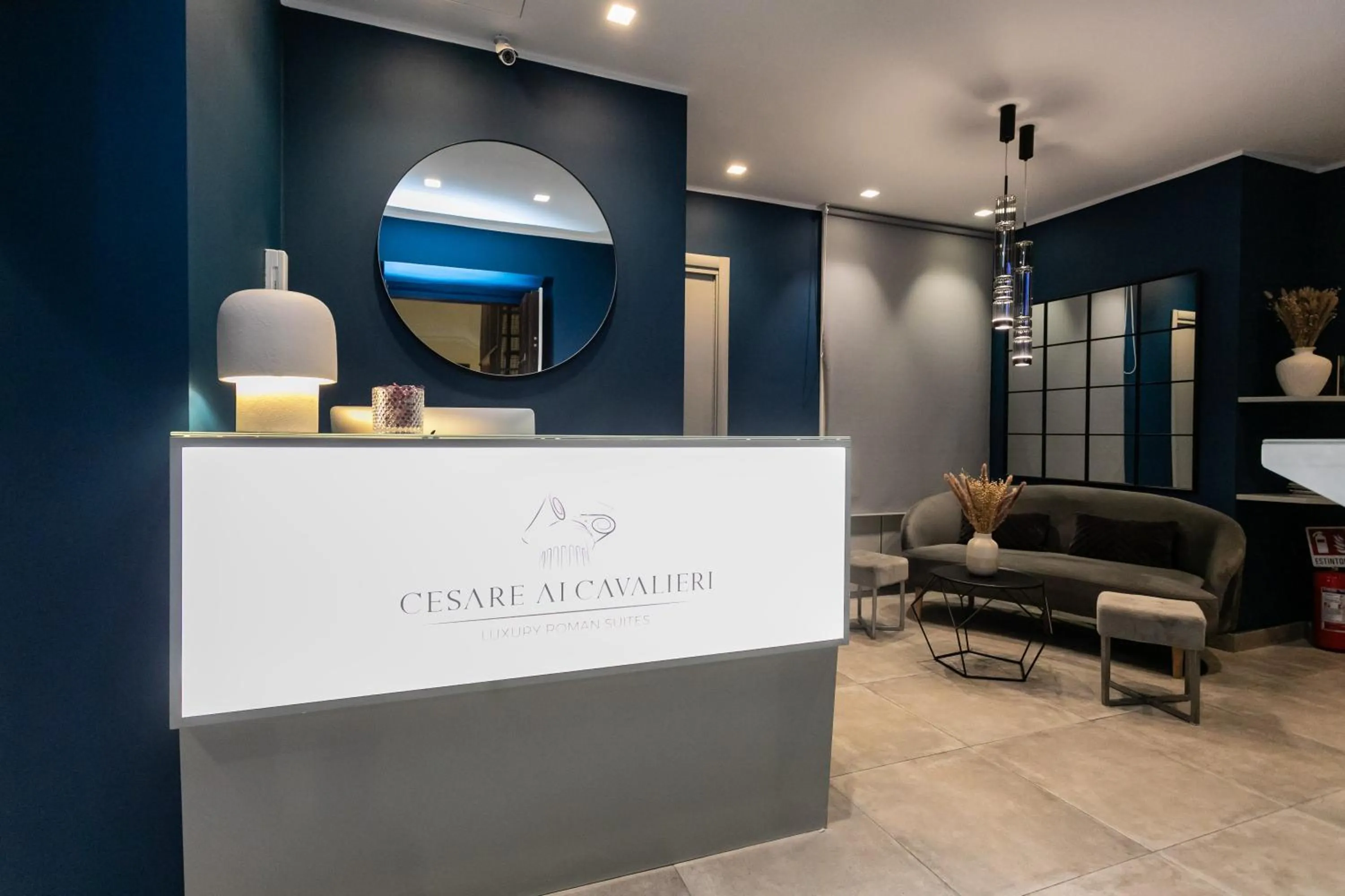 Lobby or reception in Cesare ai Cavalieri Suites