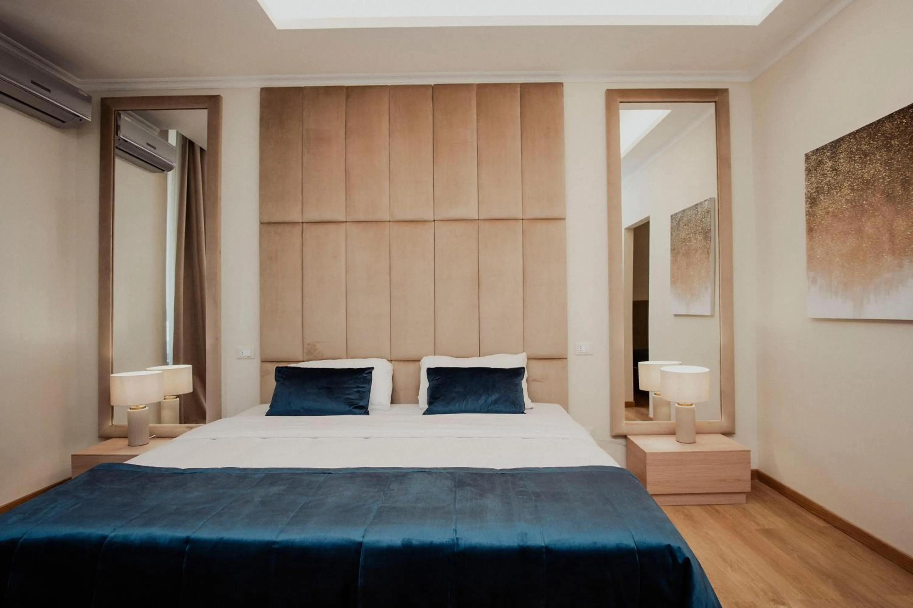 Bed in Cesare ai Cavalieri Suites