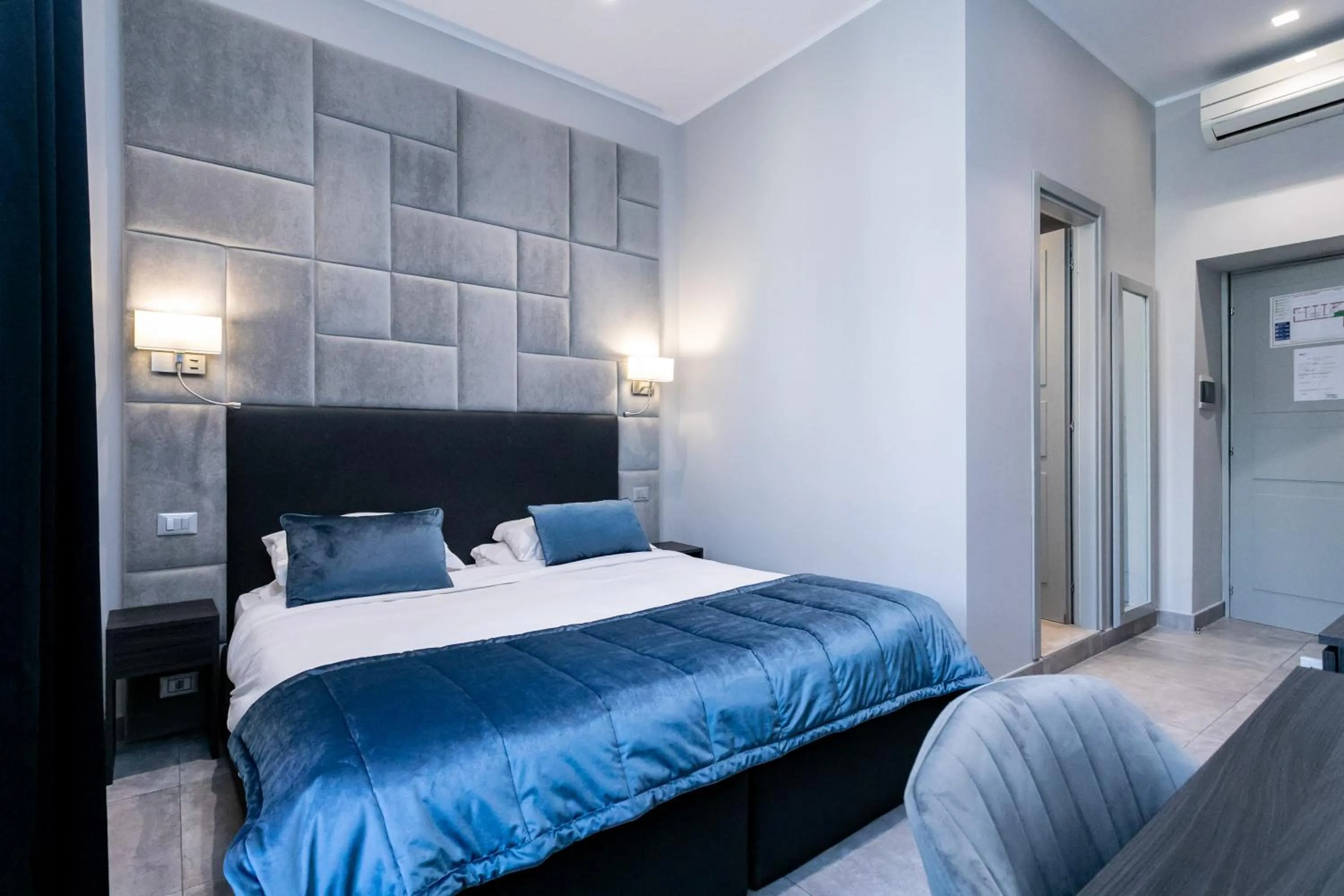 Bed in Cesare ai Cavalieri Suites