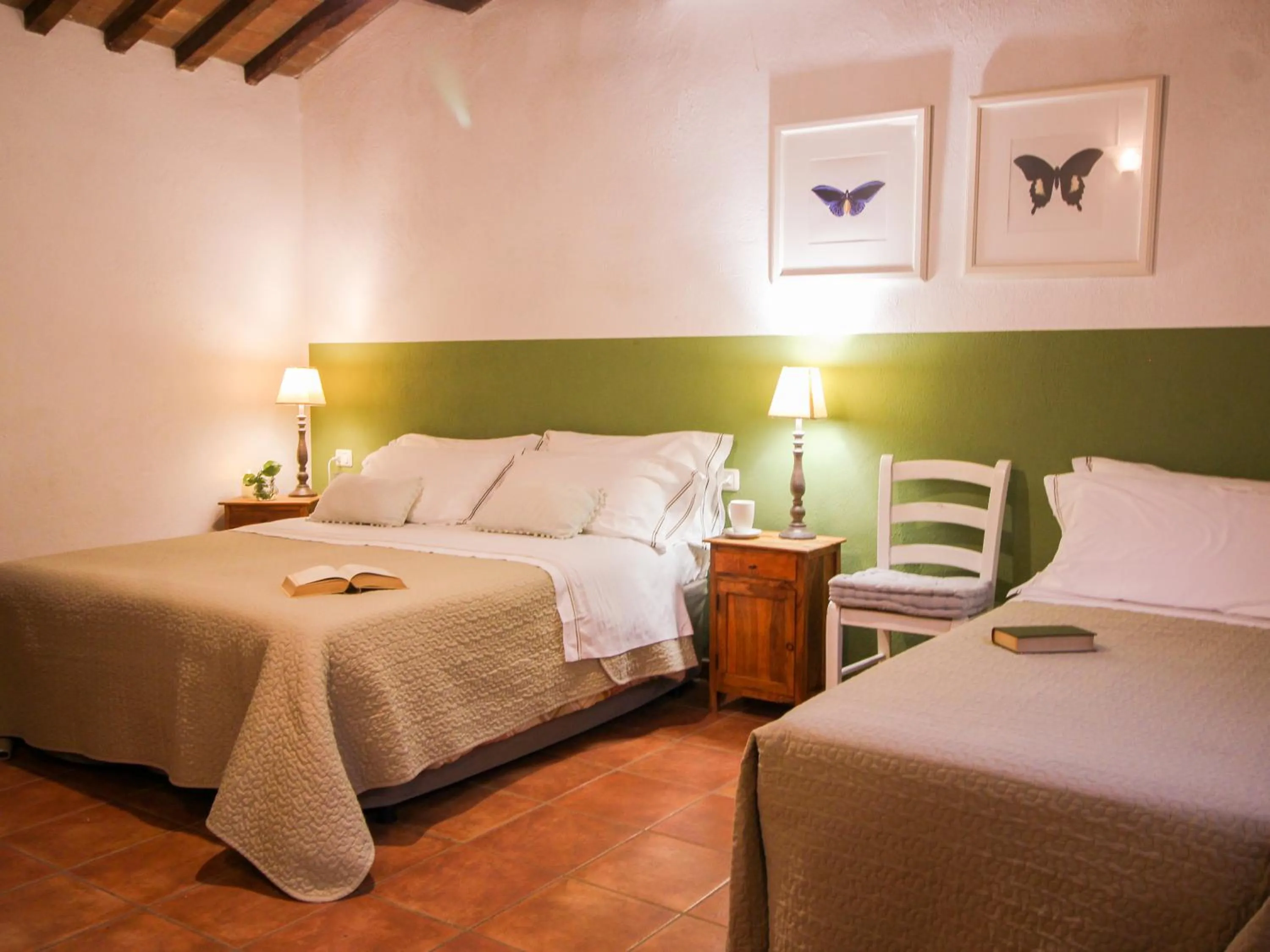 Bed in Agriturismo Boschi di Montecalvi