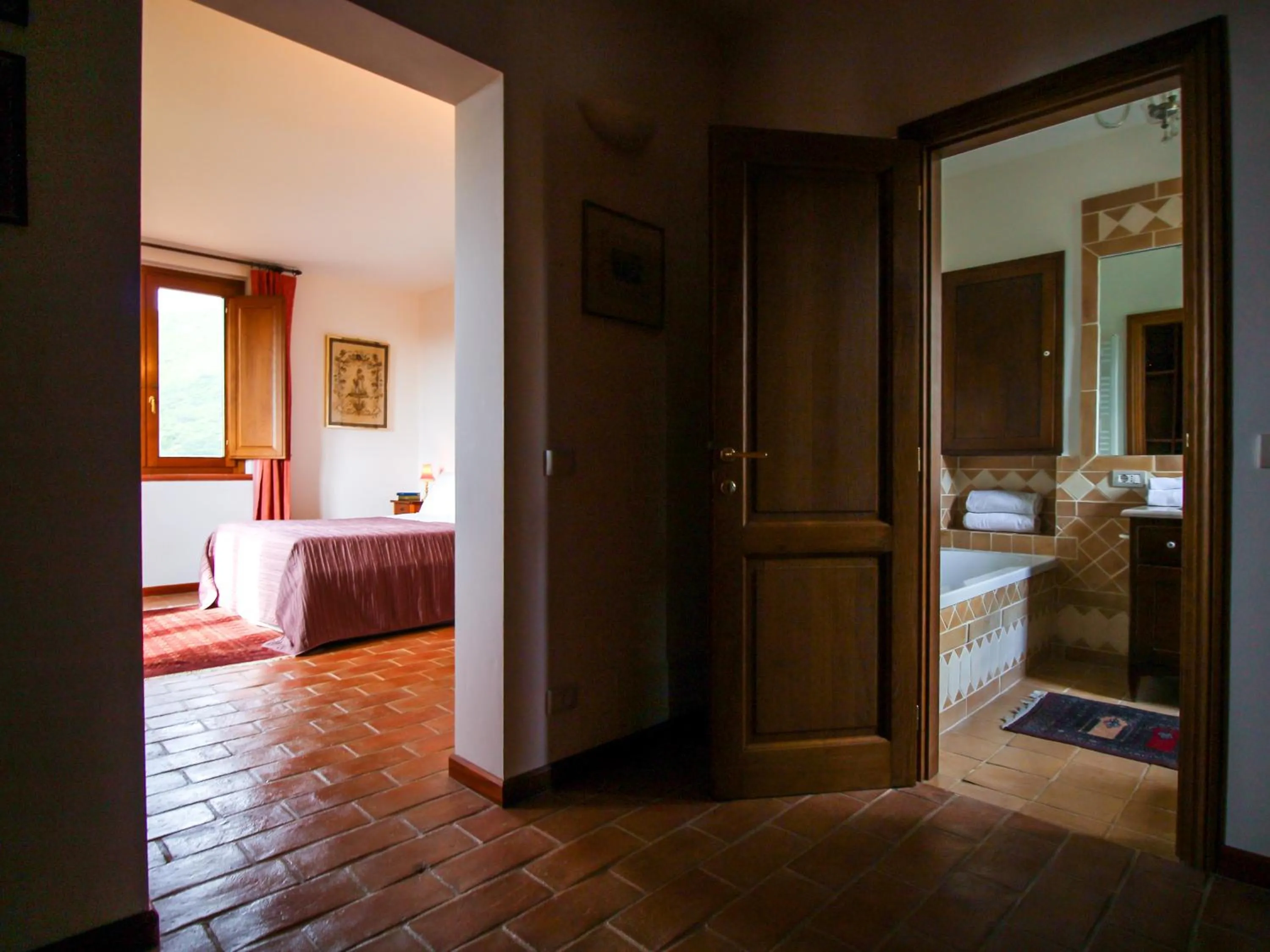 Bed in Agriturismo Boschi di Montecalvi