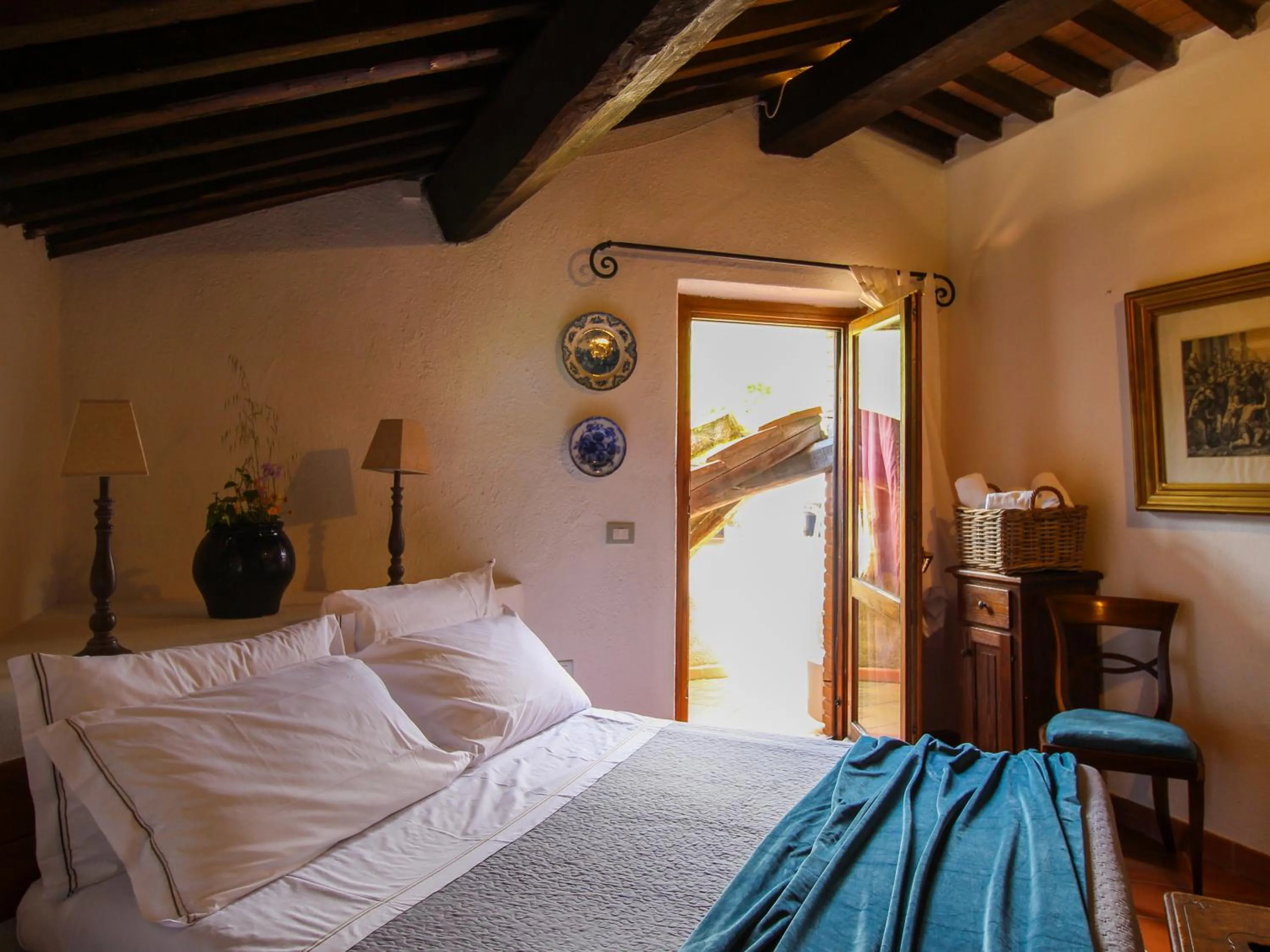 Bed in Agriturismo Boschi di Montecalvi